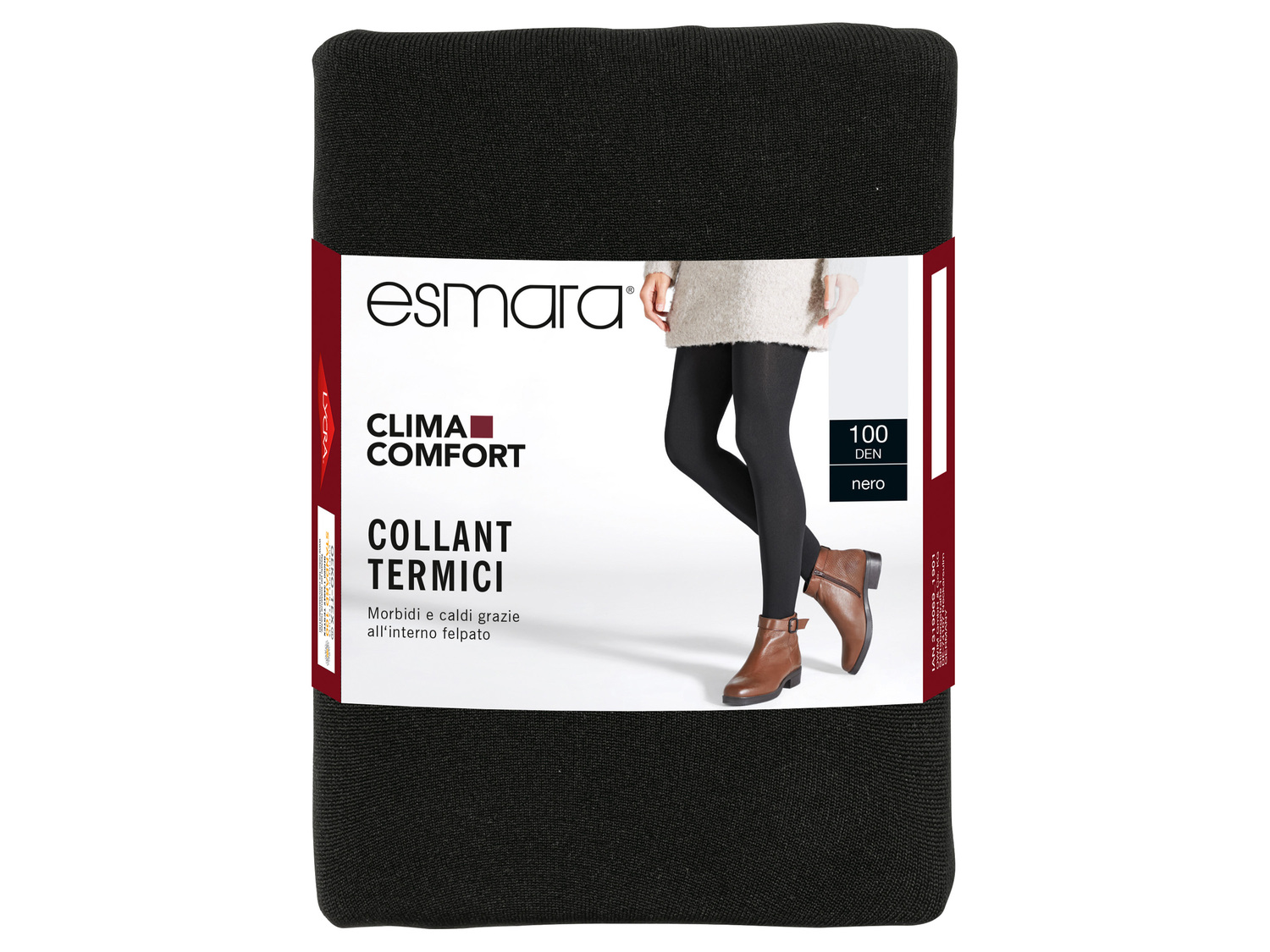 Collant o leggings termici da donna 100 DEN Esmara, le prix 3.99 €
Misure: ...