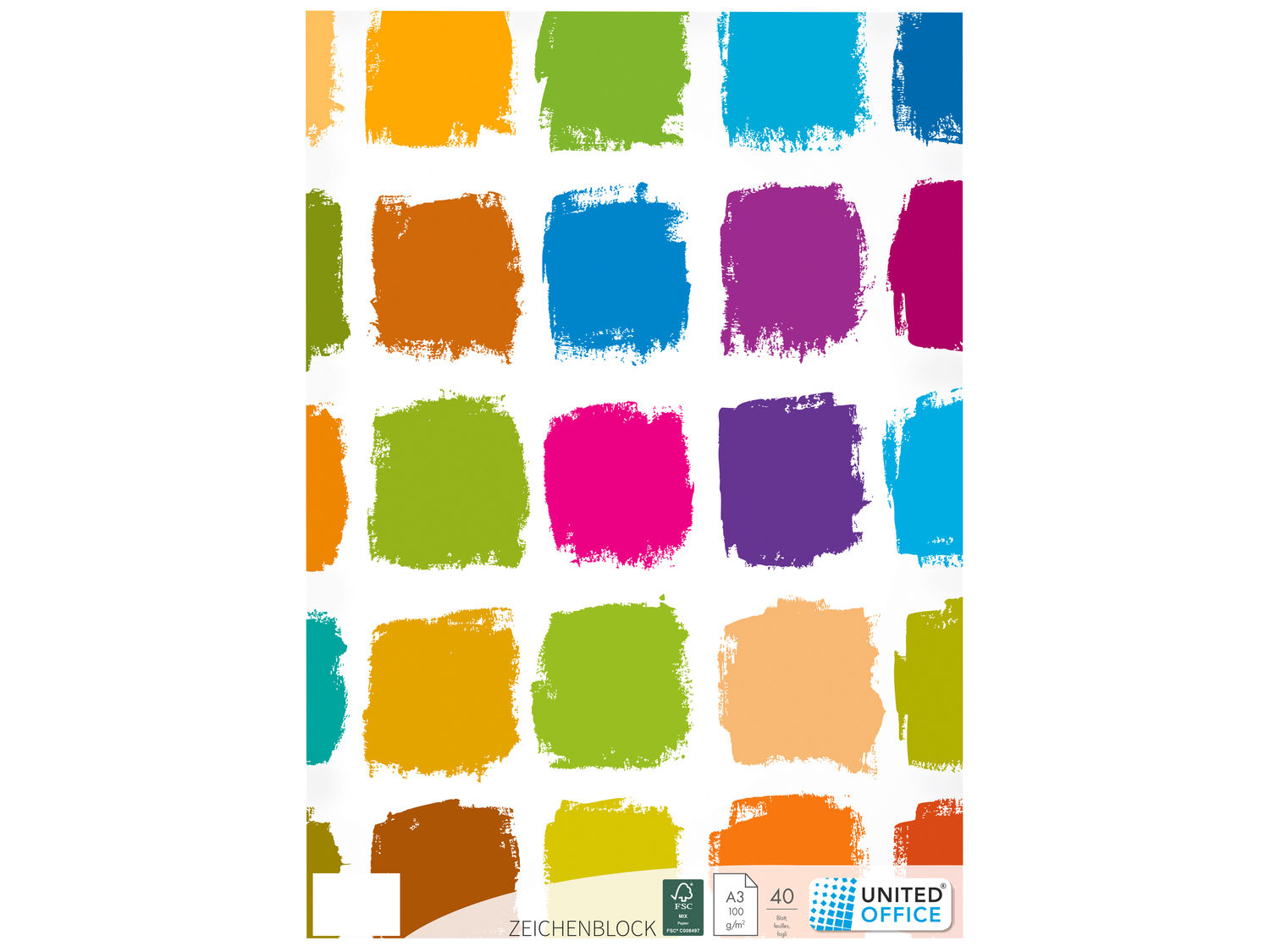 Blocco da disegno A3, 40 fogli United Office, le prix 1.49 €
Caratteristiche
- ...