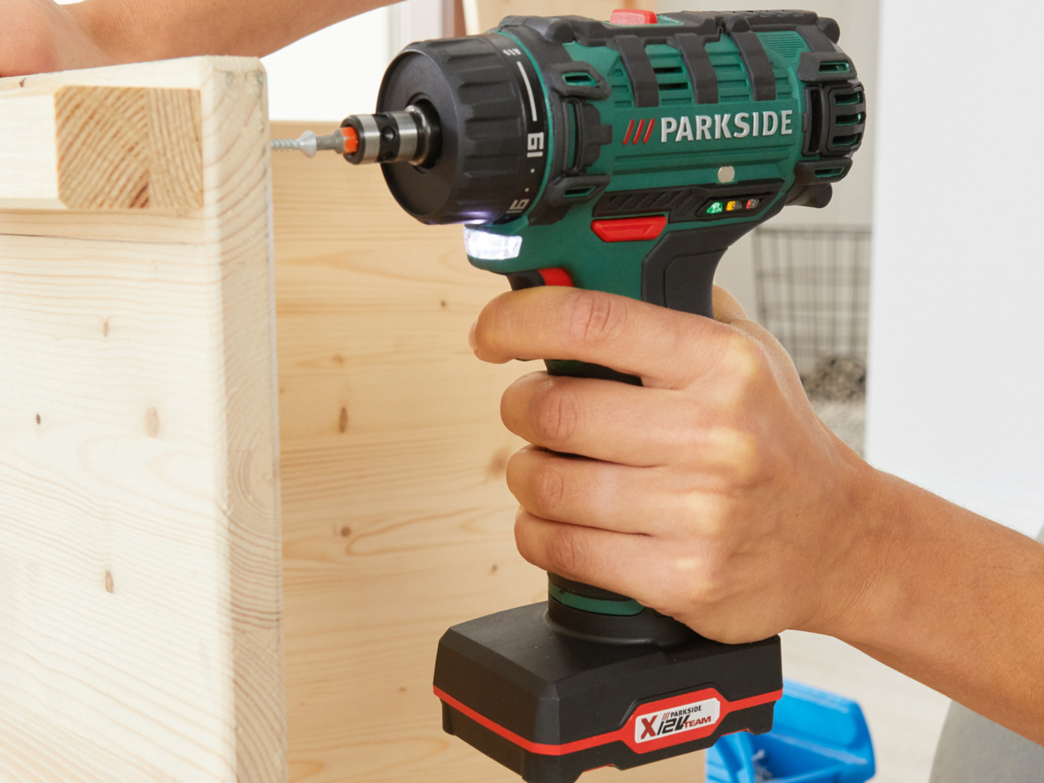 Trapano avvitatore ricaricabile Parkside, le prix 39.99 €
- Mandrino a serraggio ...