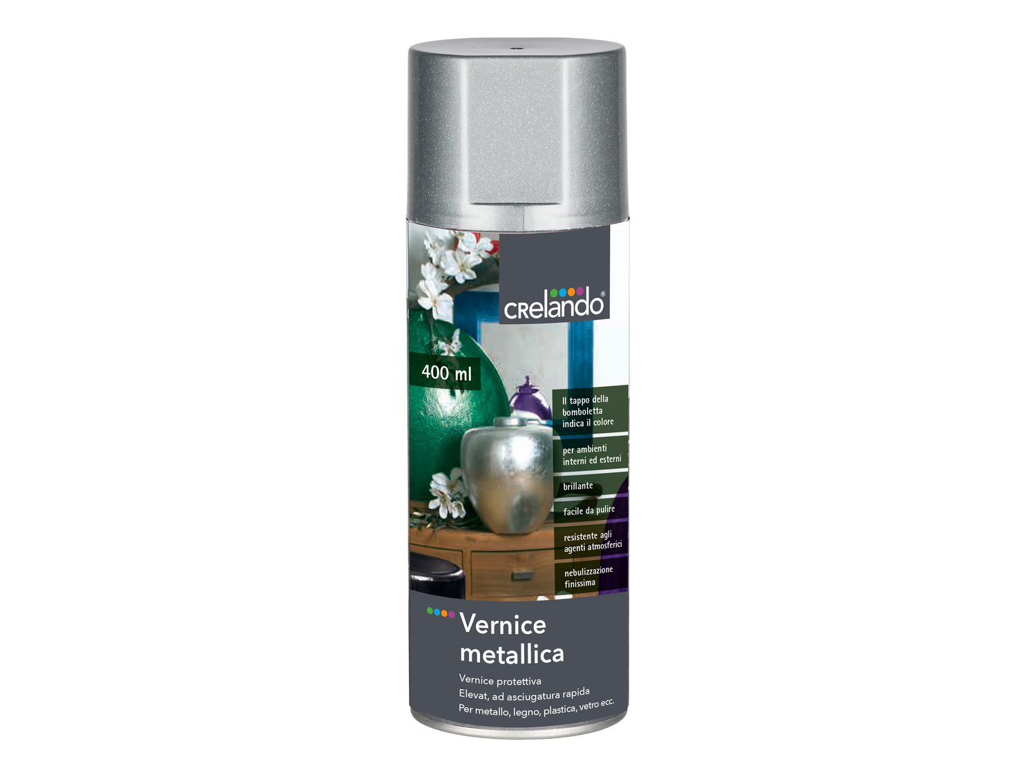 Vernice spray effetto pietra o metallica Crelando, le prix 3.99 €
400 ...