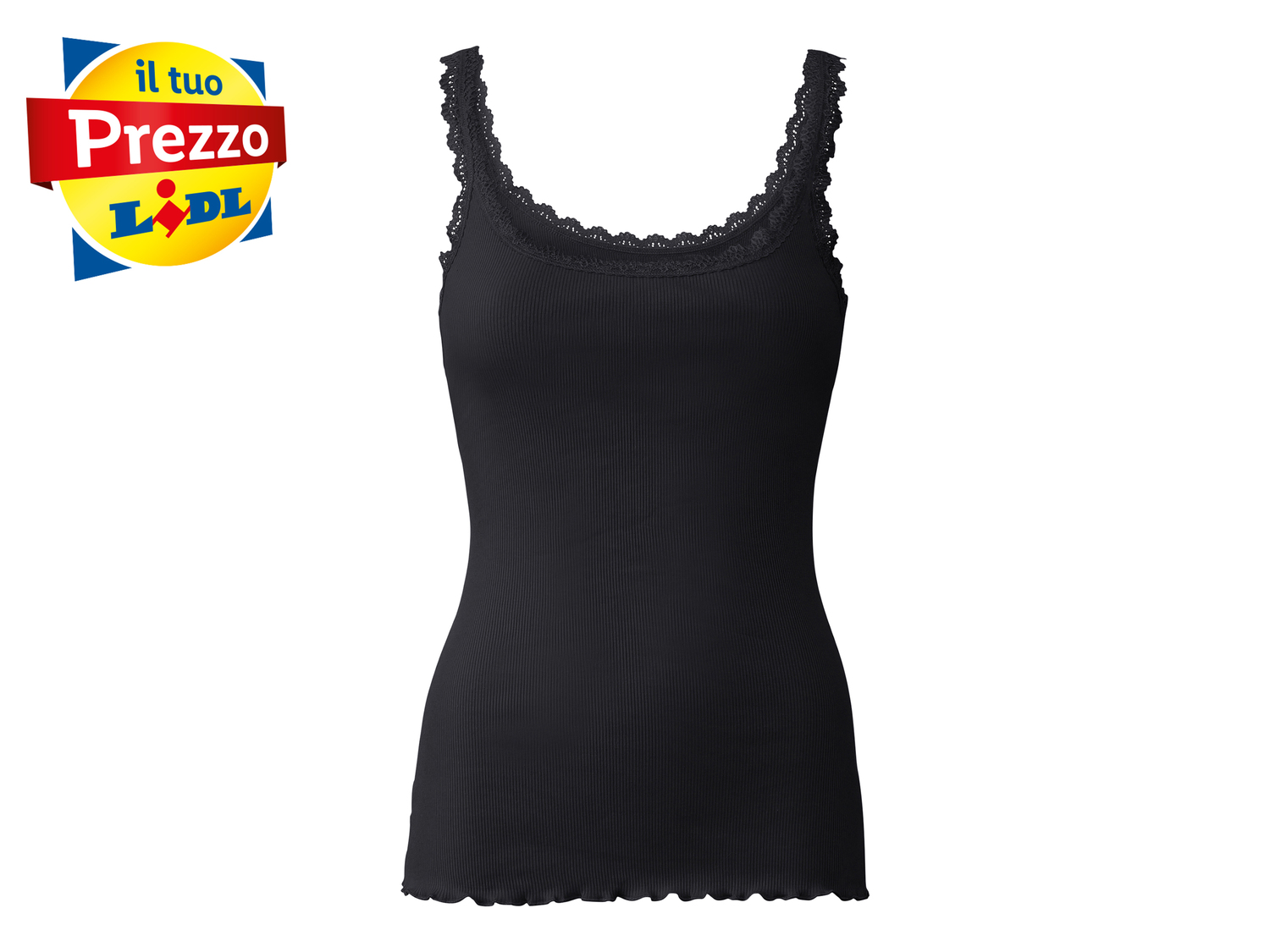 Canotta da donna con pizzo Esmara Lingerie, prezzo 7.99 €
3 pezzi, Misure: ...