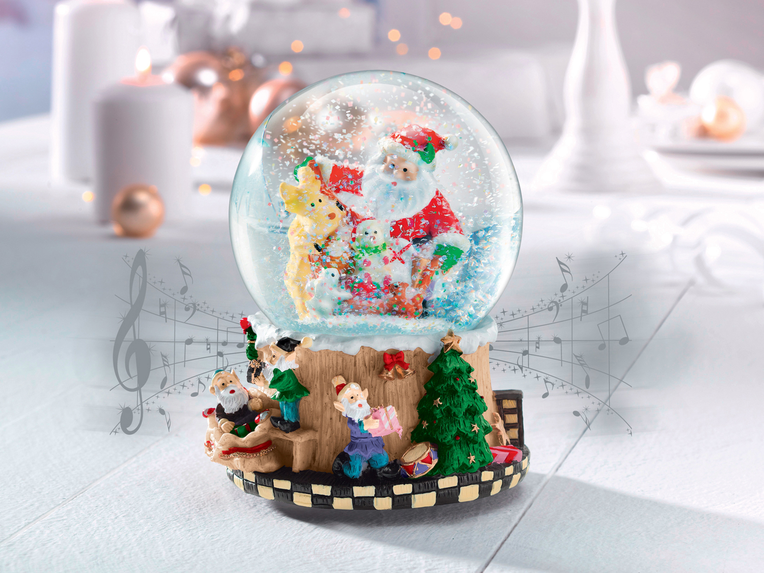 Palla di neve con carillon Melinera, prezzo 9.99 €
- Con melodia natalizia
Caratteristiche
...