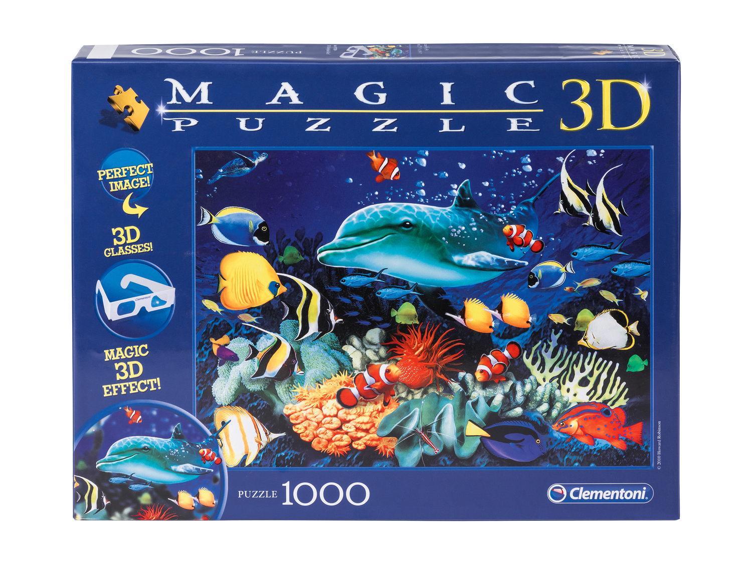 Puzzle 3D o fluorescente Clementoni, prezzo 3.99 €
1000 pezzi
Caratteristiche