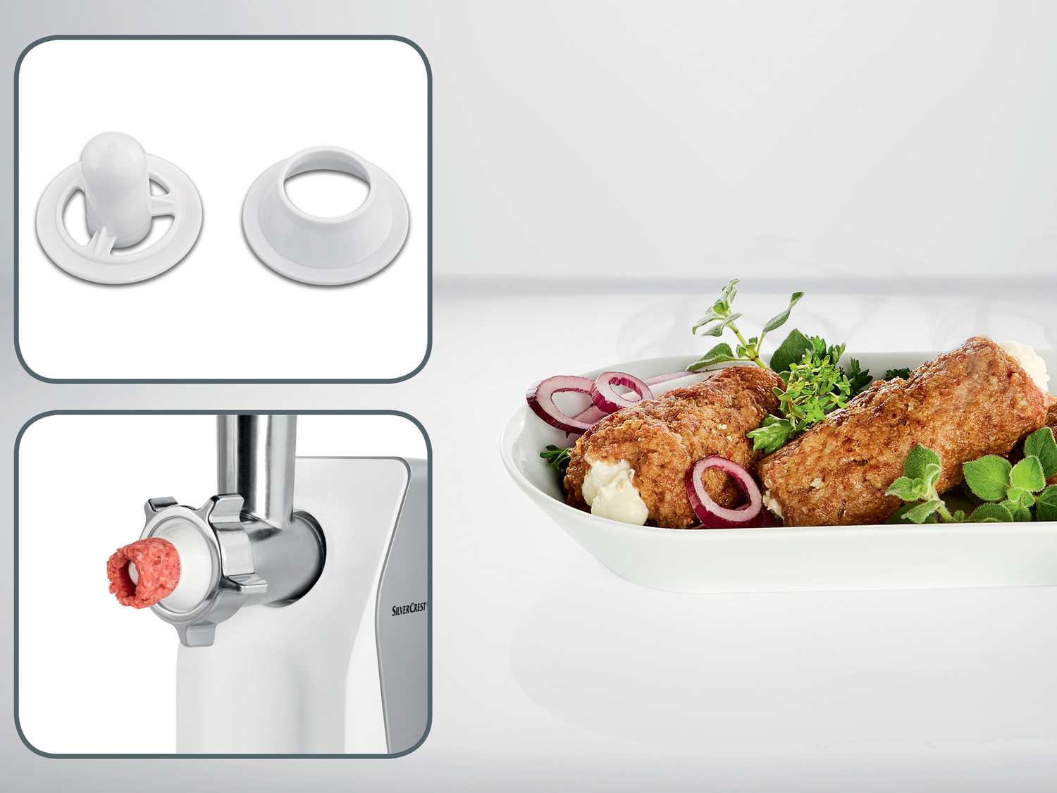 Tritacarne Silvercrest Kitchen Tools, prezzo 34.99 €
- Versatile - ideale ...