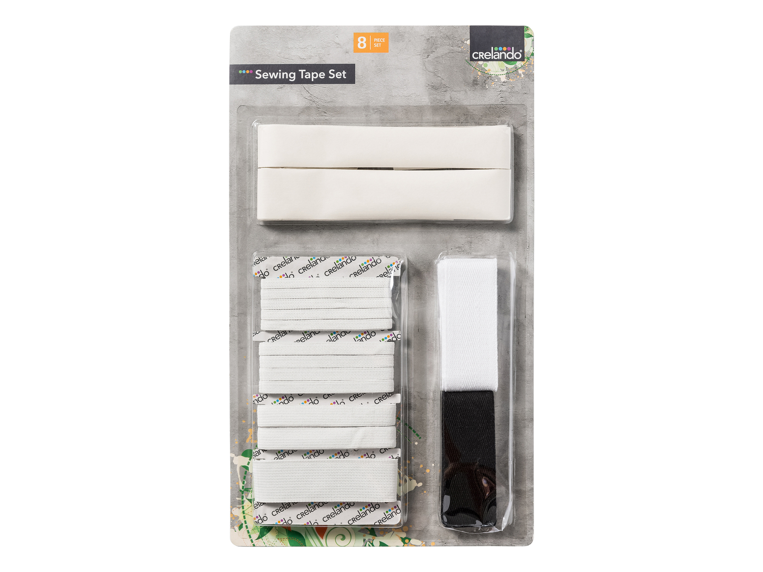 Set accessori per cucito Crelando, prezzo 4.99 €
8, 36, 96, 264 pezzi
Caratteristiche ...