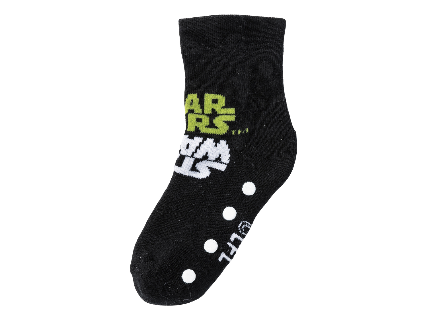 Calze antiscivolo da bambino Star-wars, prezzo 2.99 €
2 paia - Misure: 23-38
Taglie ...