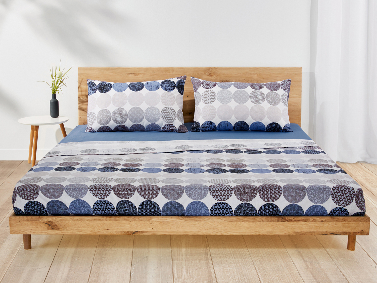 Set lenzuola matrimoniali Meradiso, prezzo 19.99 &#8364; 
- Puro cotone
- Lenzuolo ...