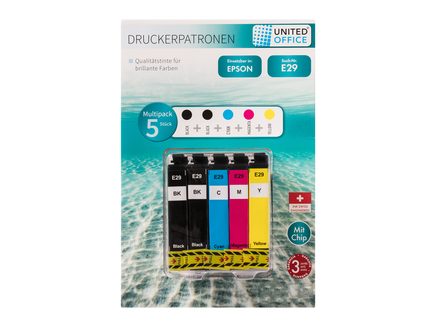 Cartucce Multipack per stampanti Epson United Office, prezzo 14.99 €
Caratteristiche
- ...