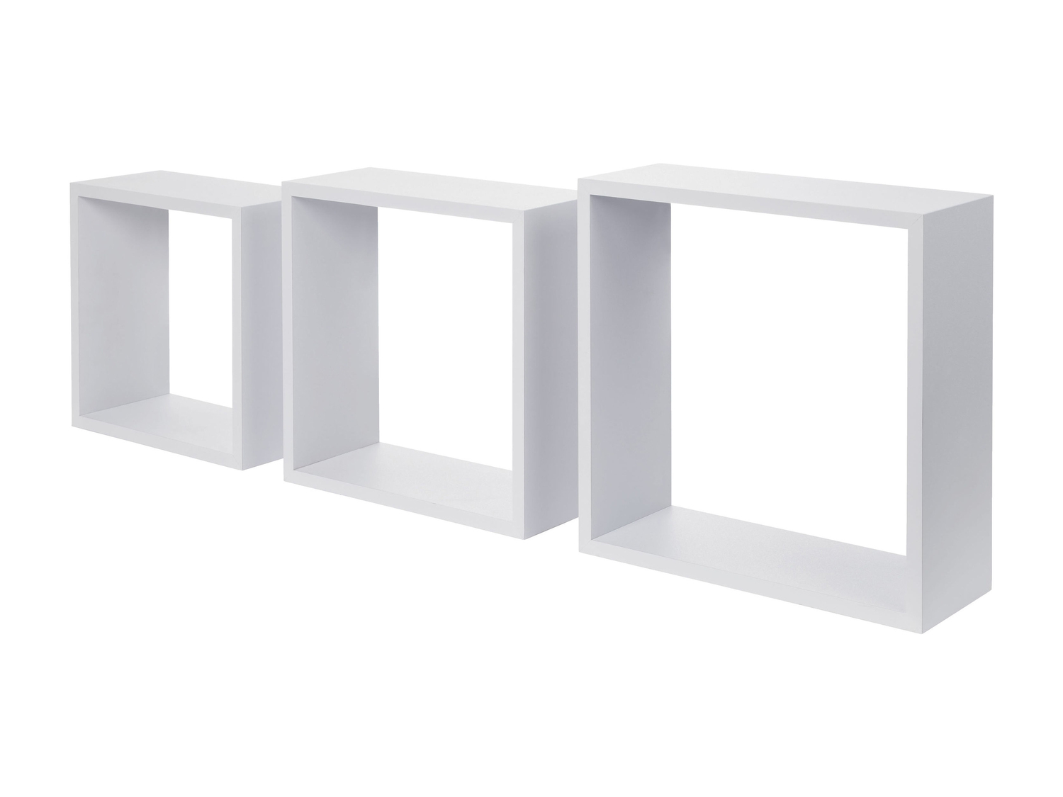 Set mensole a cubo Livarno Living, prezzo 8.99 €
3 pezzi
- Da appendere
- ...