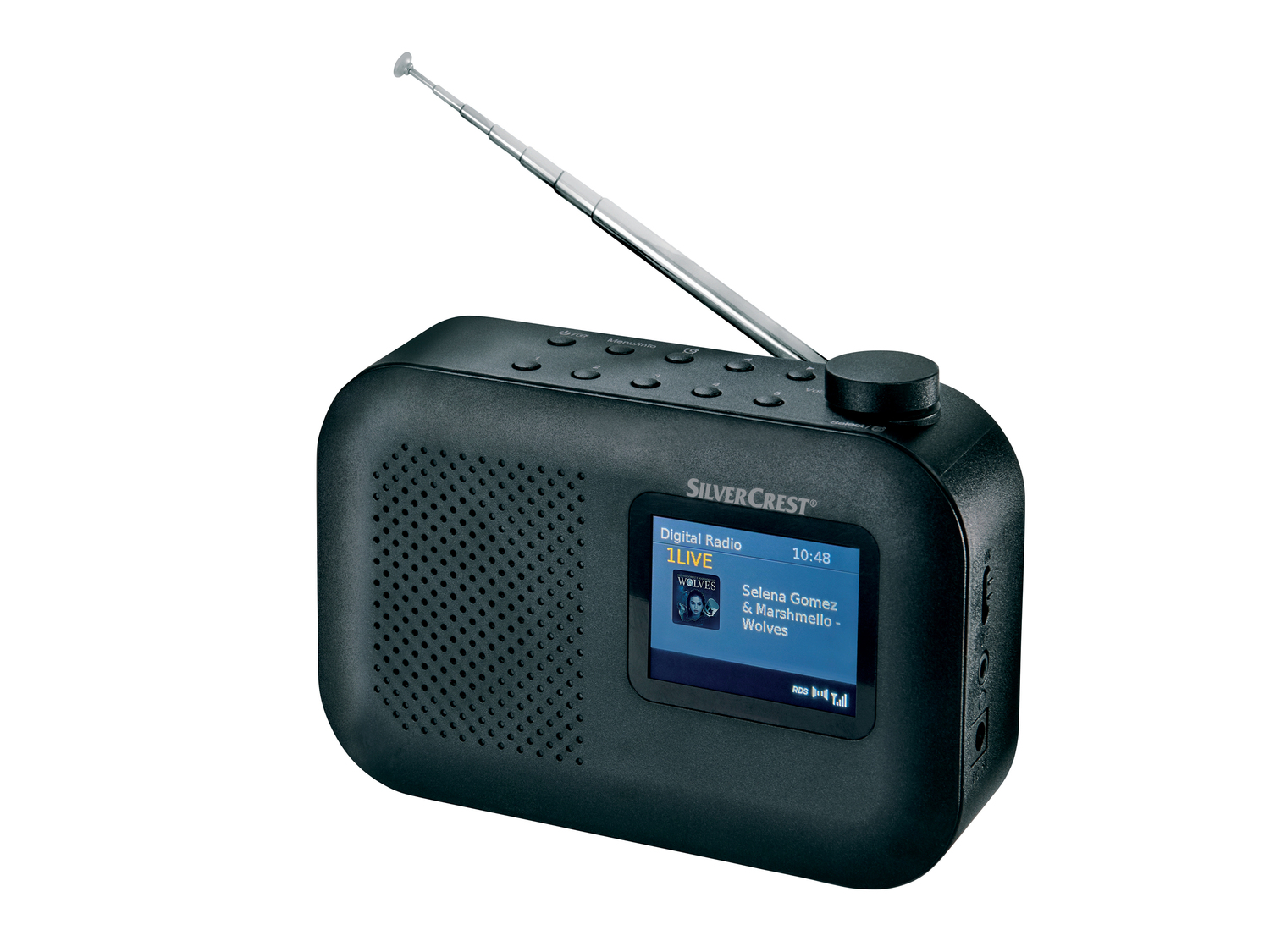 Radio DAB+ con display a colori Silvercrest, prezzo 39.99 €
- 60 spazi di memorizzazione ...