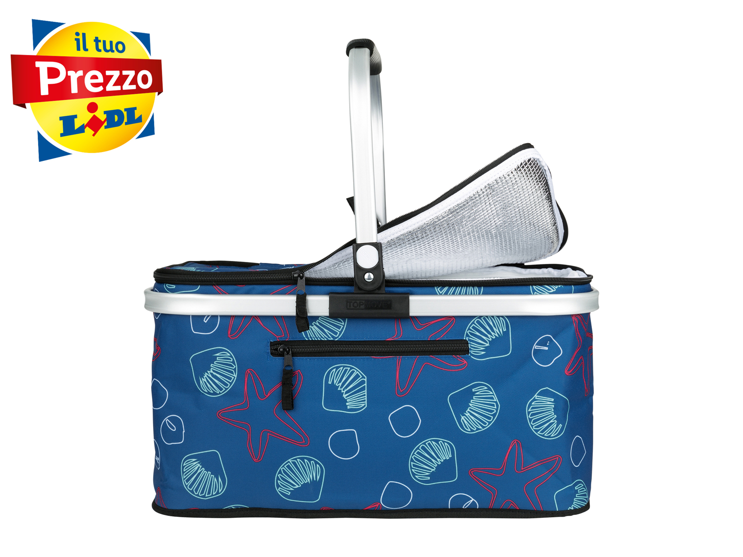 Cesto portaspesa termico Top-move-var, prezzo 6.99 €
- Supporto integrato ...