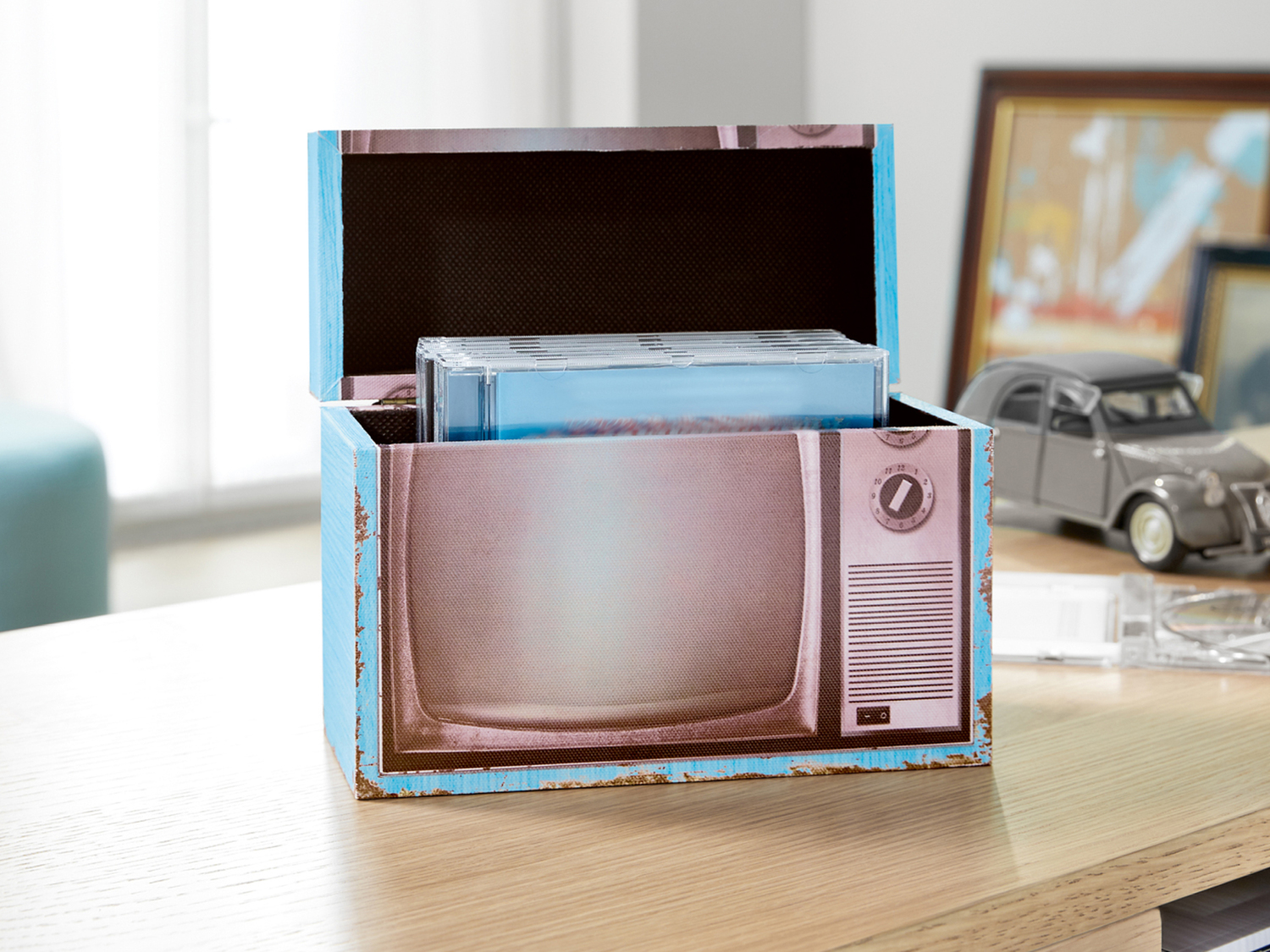 Scatola decorativa Retrò Melinera, prezzo 5.99 €
- Ideale come organiser
- ...