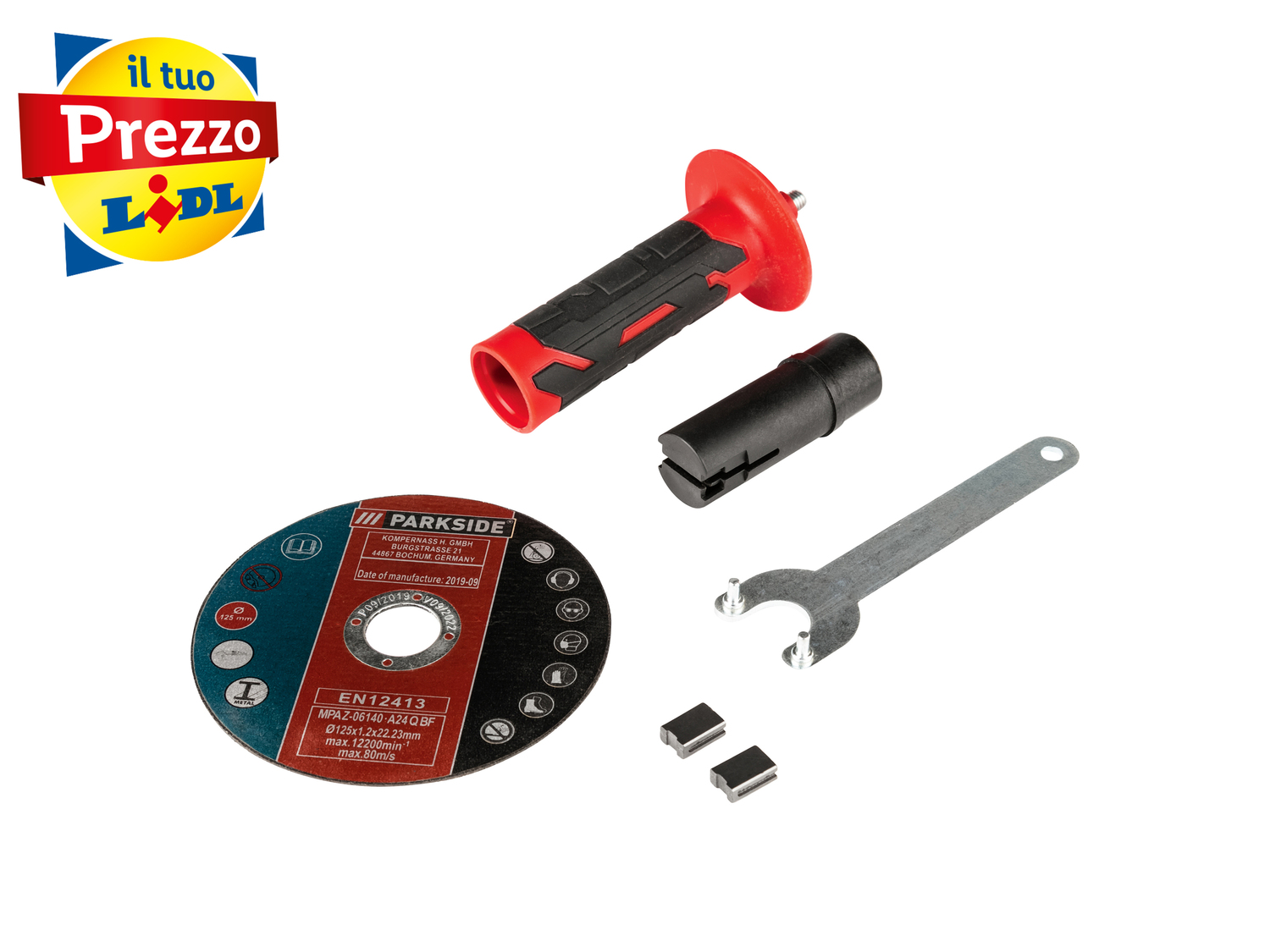 Smerigliatrice angolare Parkside PWS 125 F5, prezzo 24.99 €
- Adatta per tutti ...
