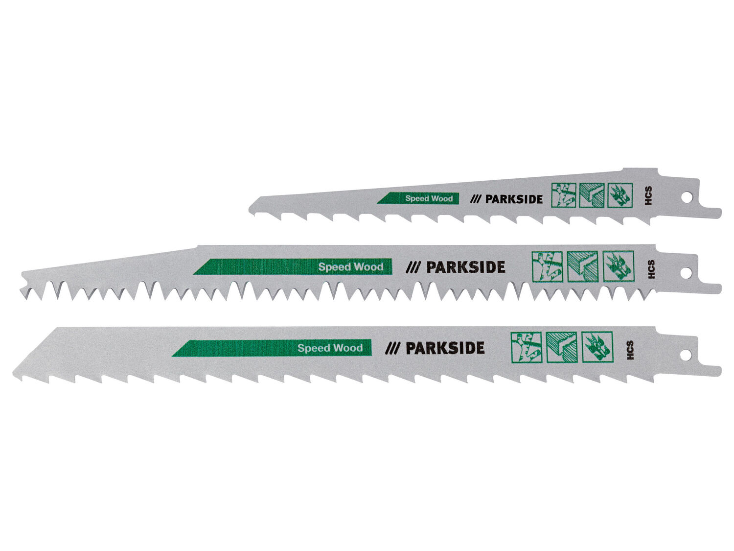 Lame per seghetto elettrico Parkside, prezzo 3.99 €
3 pezzi
Caratteristiche
