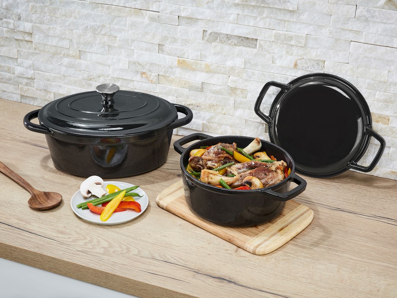 Pentola 2 in 1 in ghisa , prezzo 34.99 EUR
Pentola 2 in 1 in ghisa Ø 22 cm
- ...