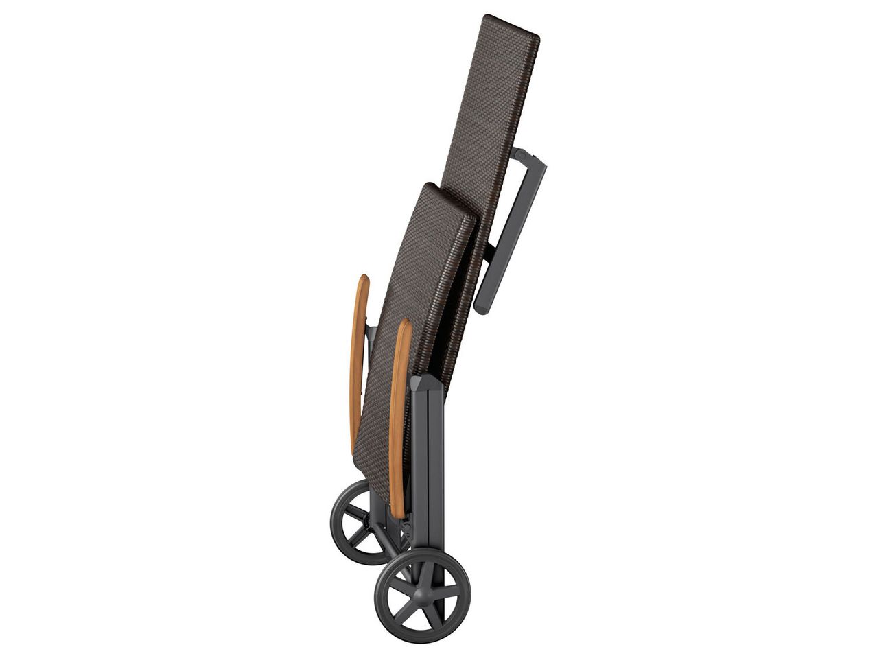 Lettino sdraio da giardino con rotelle , prezzo 149 EUR 
Lettino sdraio da giardino ...