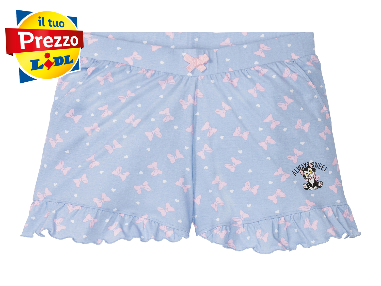 Pigiama corto da donna La carica dei 101, Minnie Mouse, Bugs Bunny Oeko-tex, prezzo ...