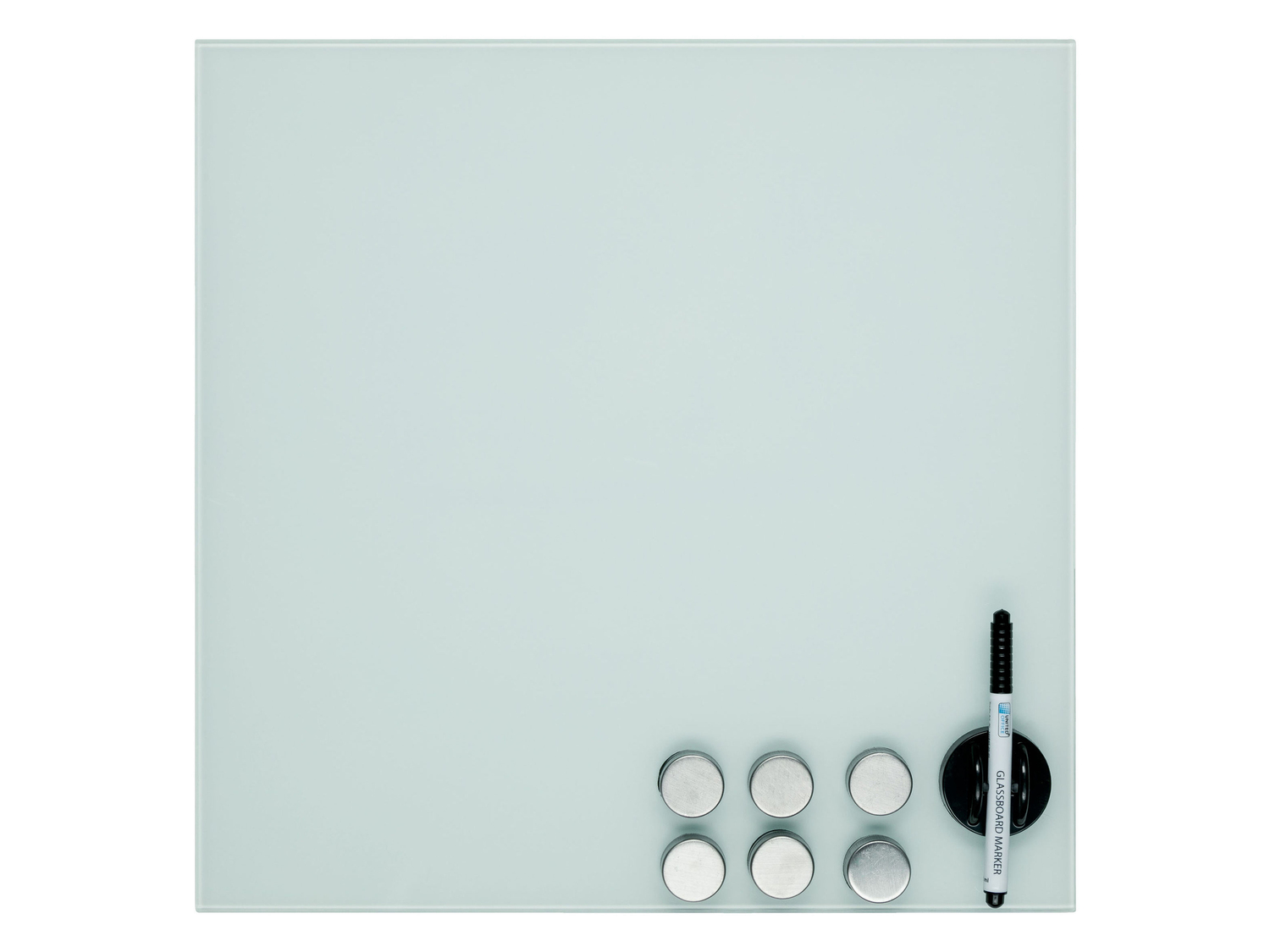 Lavagna magnetica in vetro United Office, prezzo 9.99 €
- Con 6 magneti, pennarello ...
