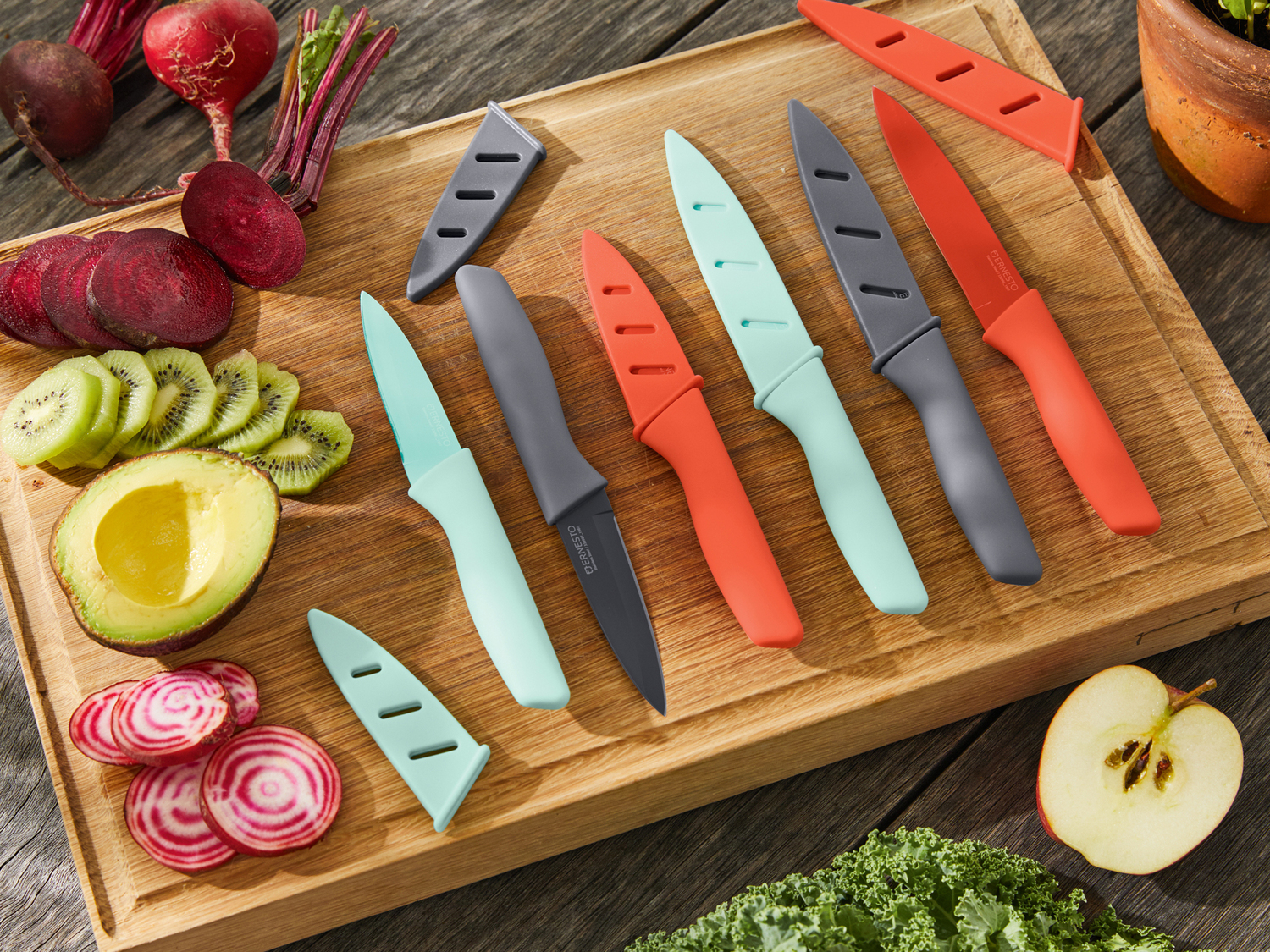 Coltello da cucina Ernesto, prezzo 2.49 €
23 cm
- Lama in acciaio inossidabile ...