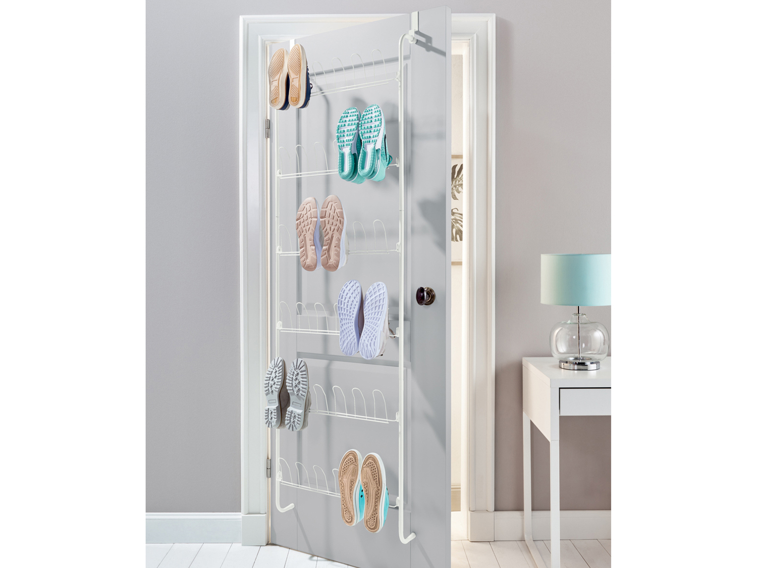 Scarpiera da porta Livarno Living, prezzo 14.99 €
- Per 18 paia di scarpe
- ...