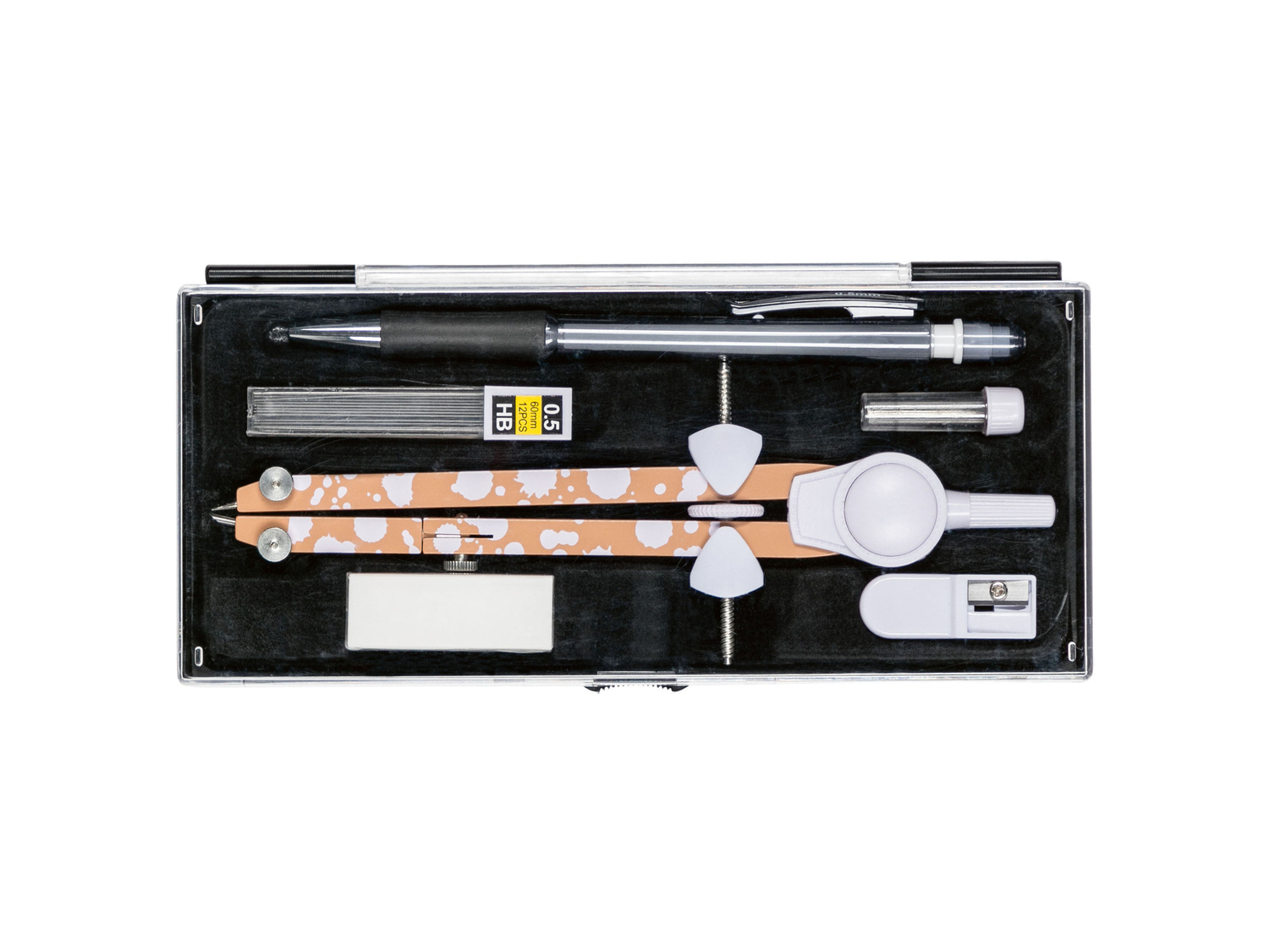 Set compasso United Office, prezzo 2.99 €
6 pezzi
- Per cerchi con ø ...
