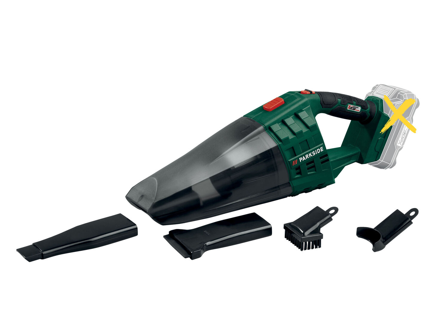 Aspirapolvere ricaricabile Parkside, X20VTeam, prezzo 19.99 €
Parkside X 20 ...