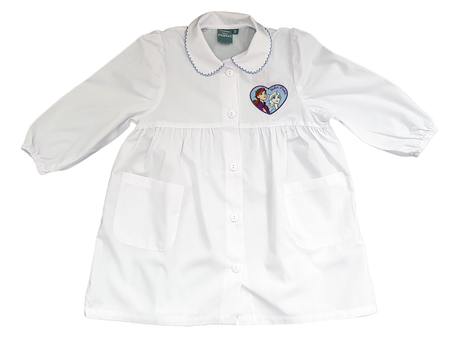 Grembiule scuola materna bambino/a , prezzo 8.99 €
Misure: 3-6 anni
-