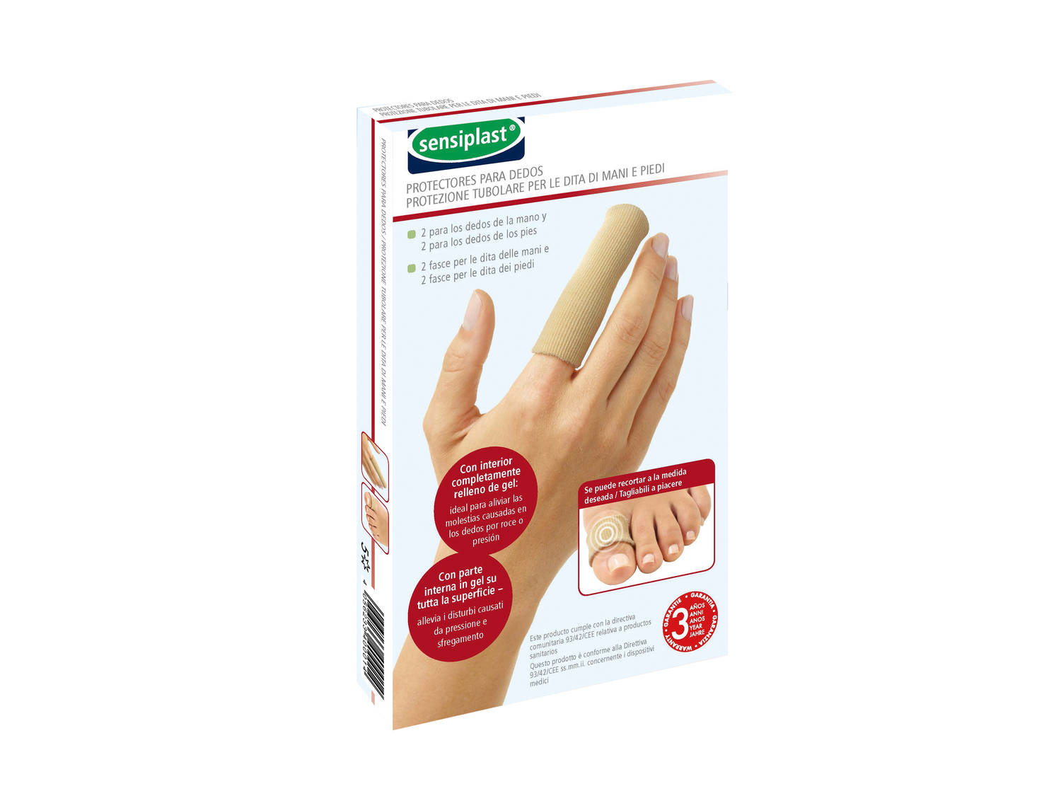 Bende elastiche con inserti in gel Sensiplast, prezzo 2.99 €
A scelta ...