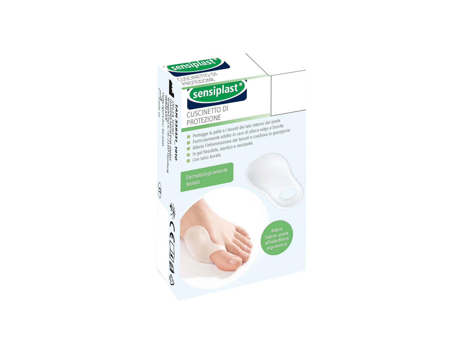 Protezioni per dita dei piedi Sensiplast, prezzo 1.99 €
A scelta tra:
- ...