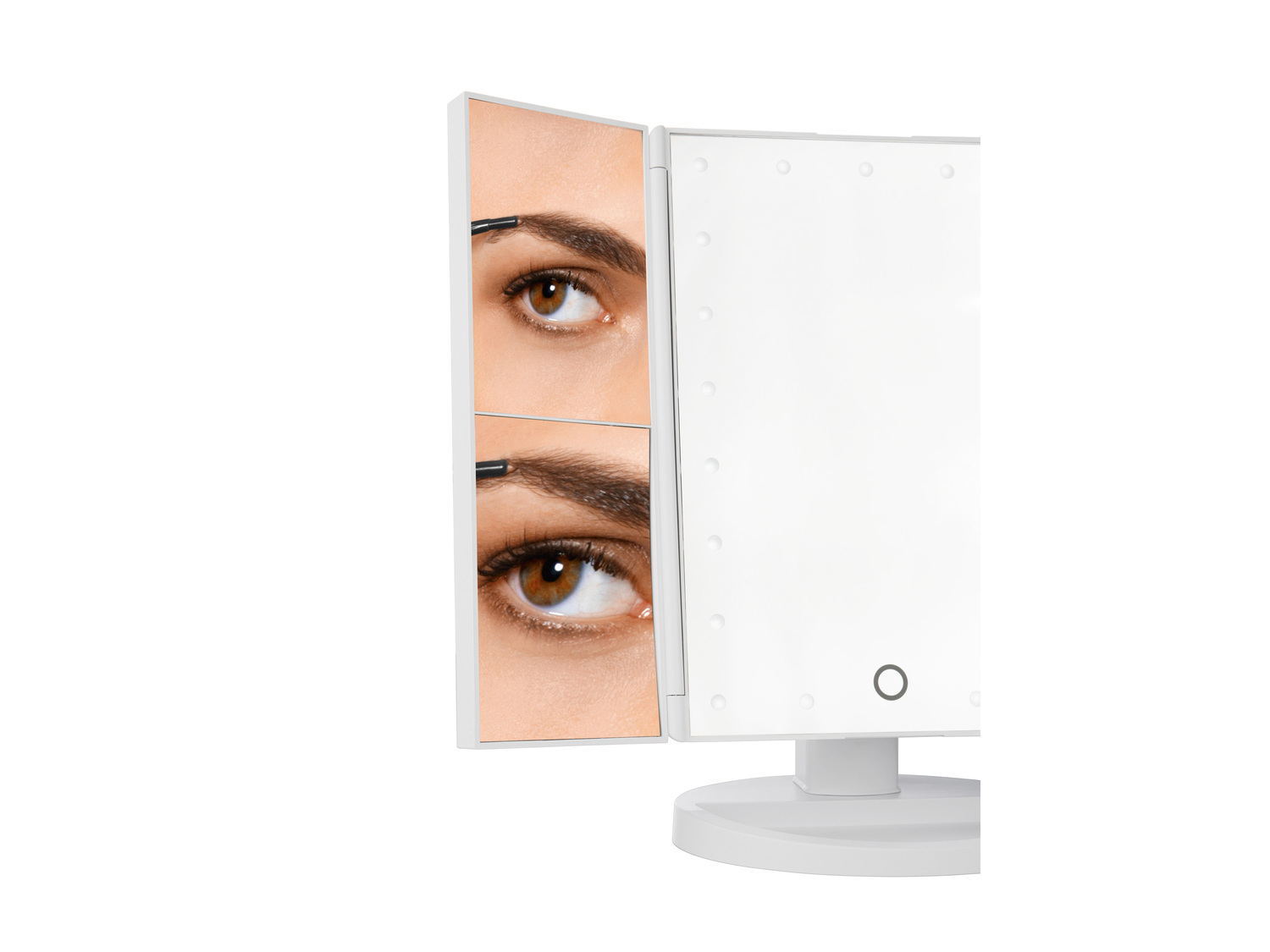Specchio a LED per il trucco Miomare, prezzo 19.99 €
- Specchio con LED ...