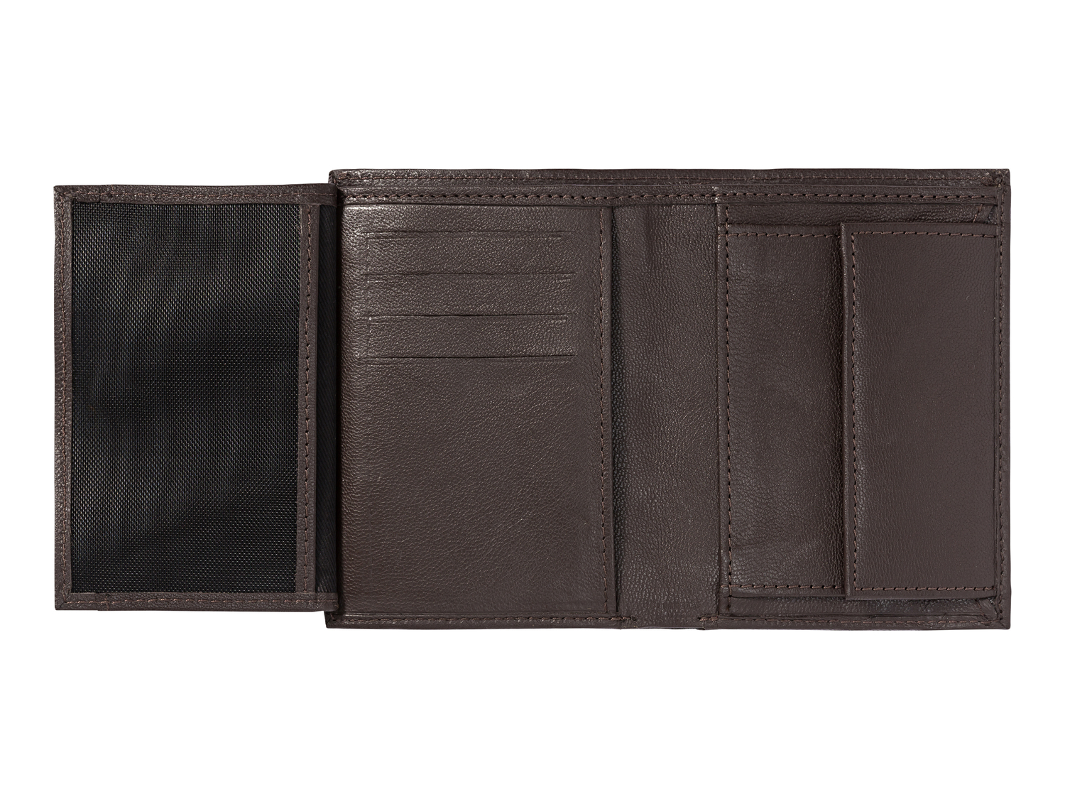 Portafoglio in pelle per uomo Livergy, prezzo 9.99 €
Caratteristiche
