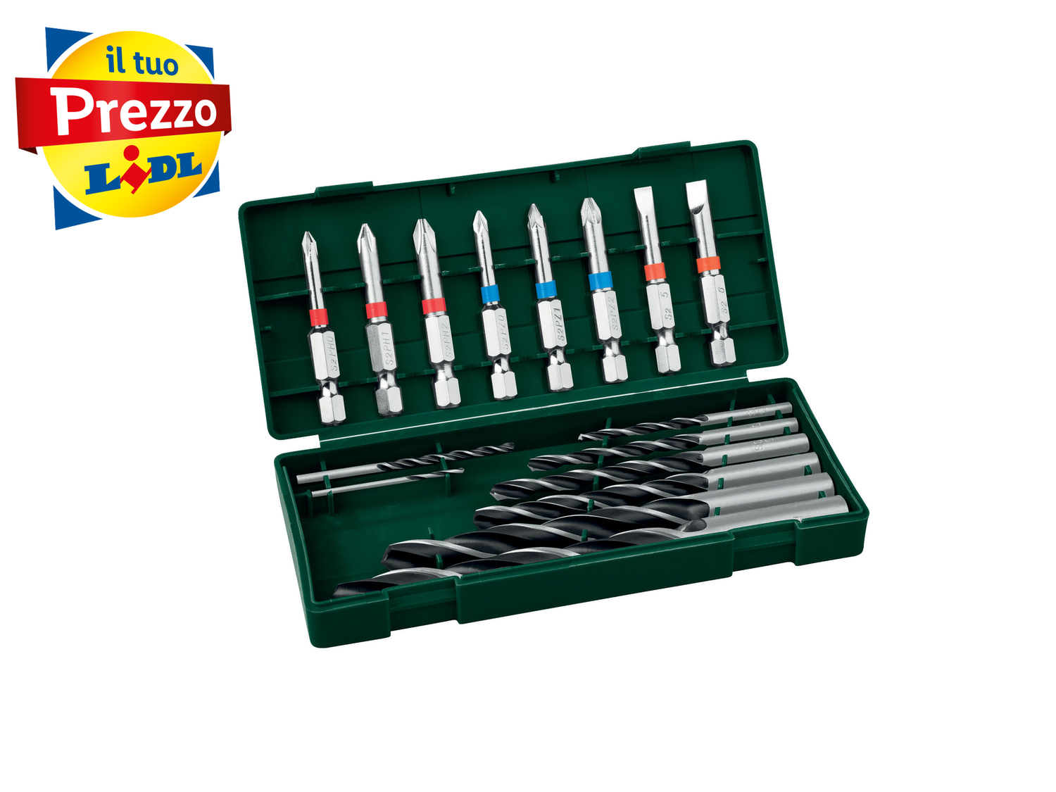 Trapano avvitatore ricaricabile Parkside X20VTeam 20V, prezzo 39.99 €
- Mandrino ...