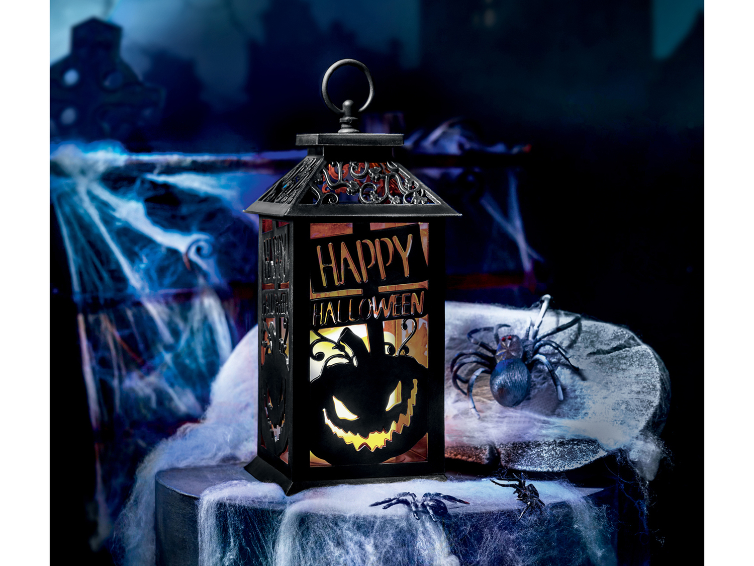Lanterna LED per Halloween Melinera, prezzo 7.99 €
- Per interni
- Candela ...