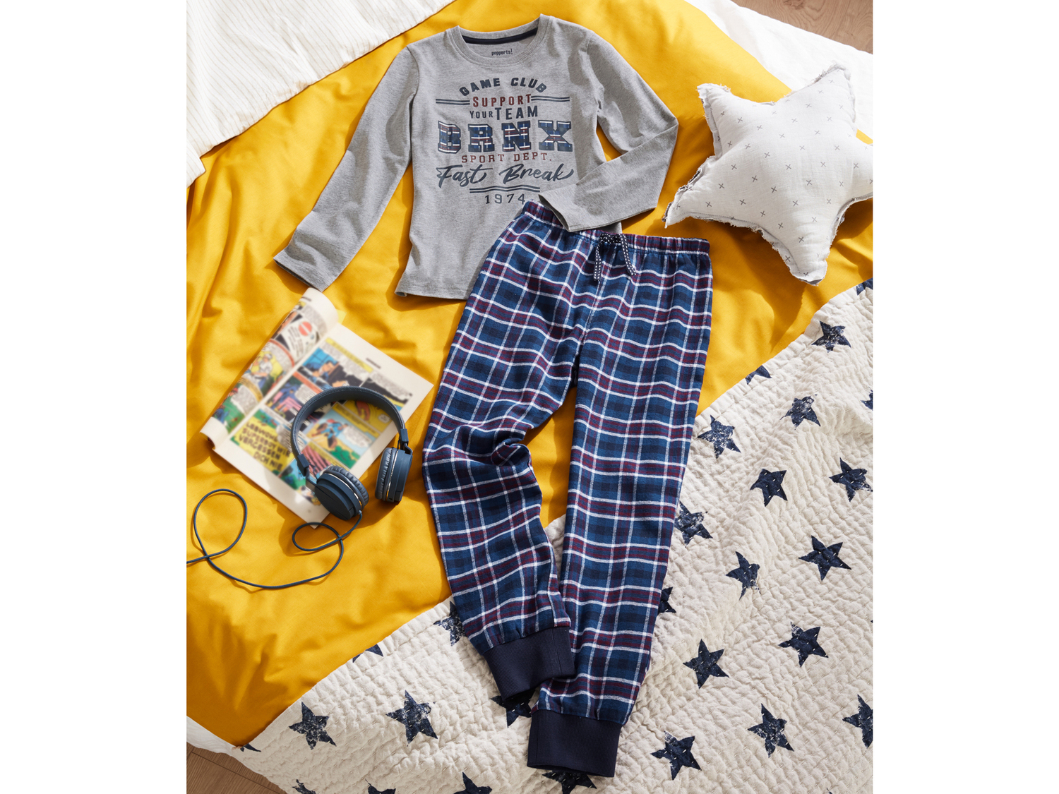 Pigiama da bambino Pepperts, prezzo 7.99 €
Misure: 6-14 anni
Taglie disponibili
Caratteristiche
- ...