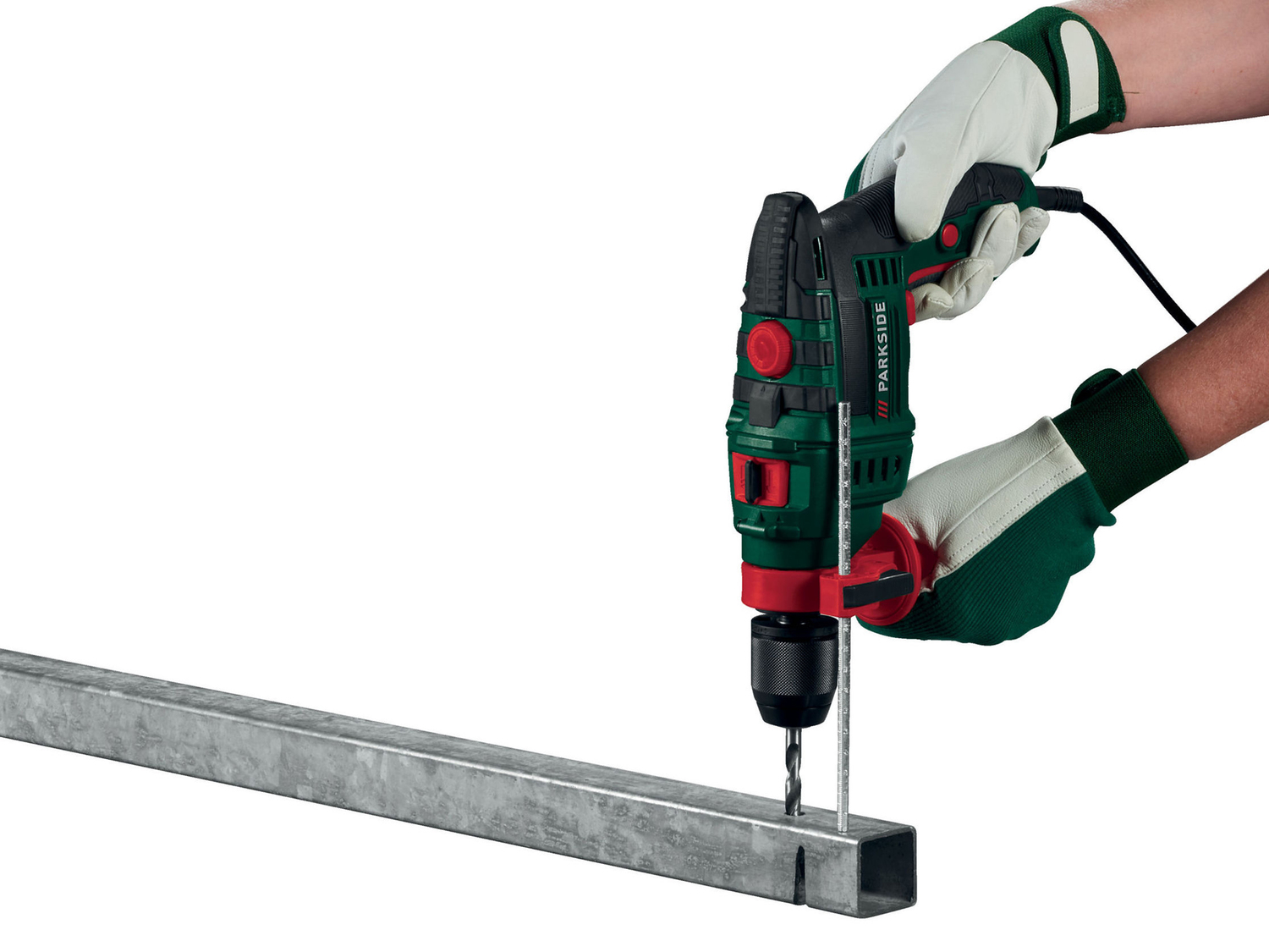 Trapano a percussione Parkside, prezzo 19.99 €
- Con funzione battente ...