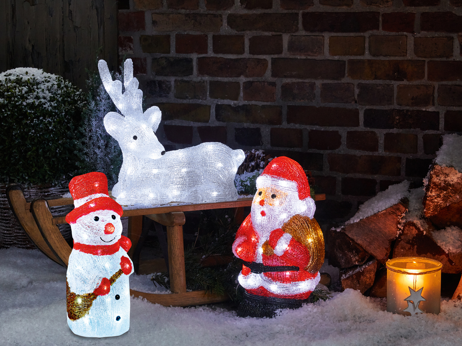 Decorazione natalizia LED Melinera, prezzo 17.99 €
- Per ambienti interni ...