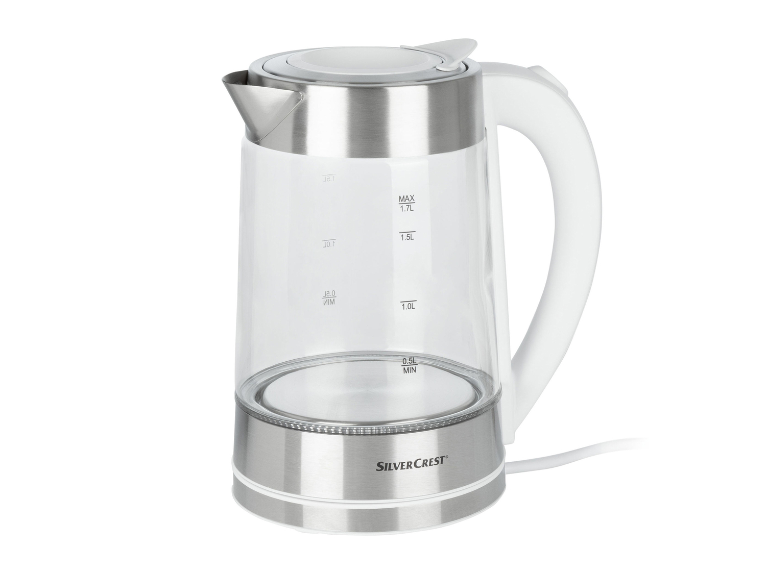 Bollitore elettrico in vetro Silvercrest Kitchen Tools, prezzo 22.99 € ...