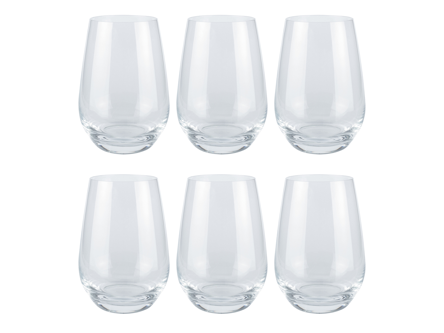 Set bicchieri Ernesto, prezzo 9.99 €
6 pezzi
- In cristallo
- Antigraffio ...