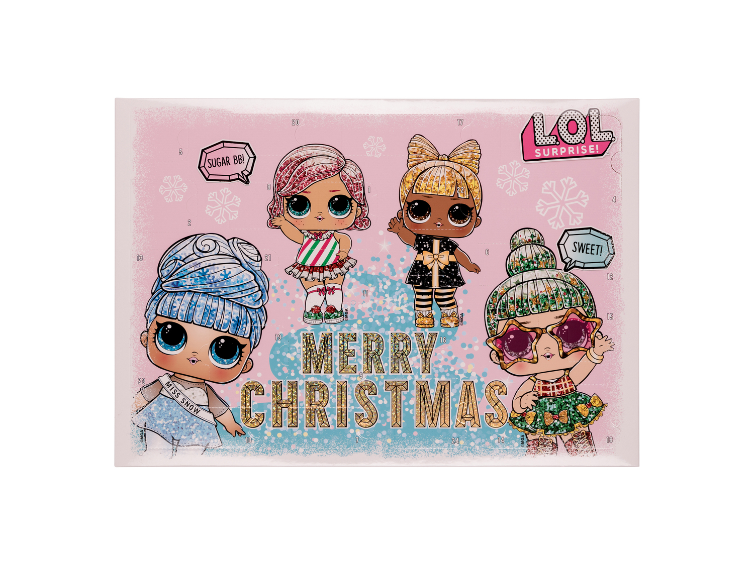 Calendario dellavvento Frozen, Paw Patrol, Peppa Pig, LOL , prezzo 9.99 €