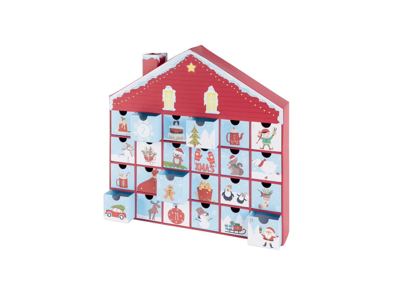 Calendario dellavvento Melinera, prezzo 9.99 €
Caratteristiche