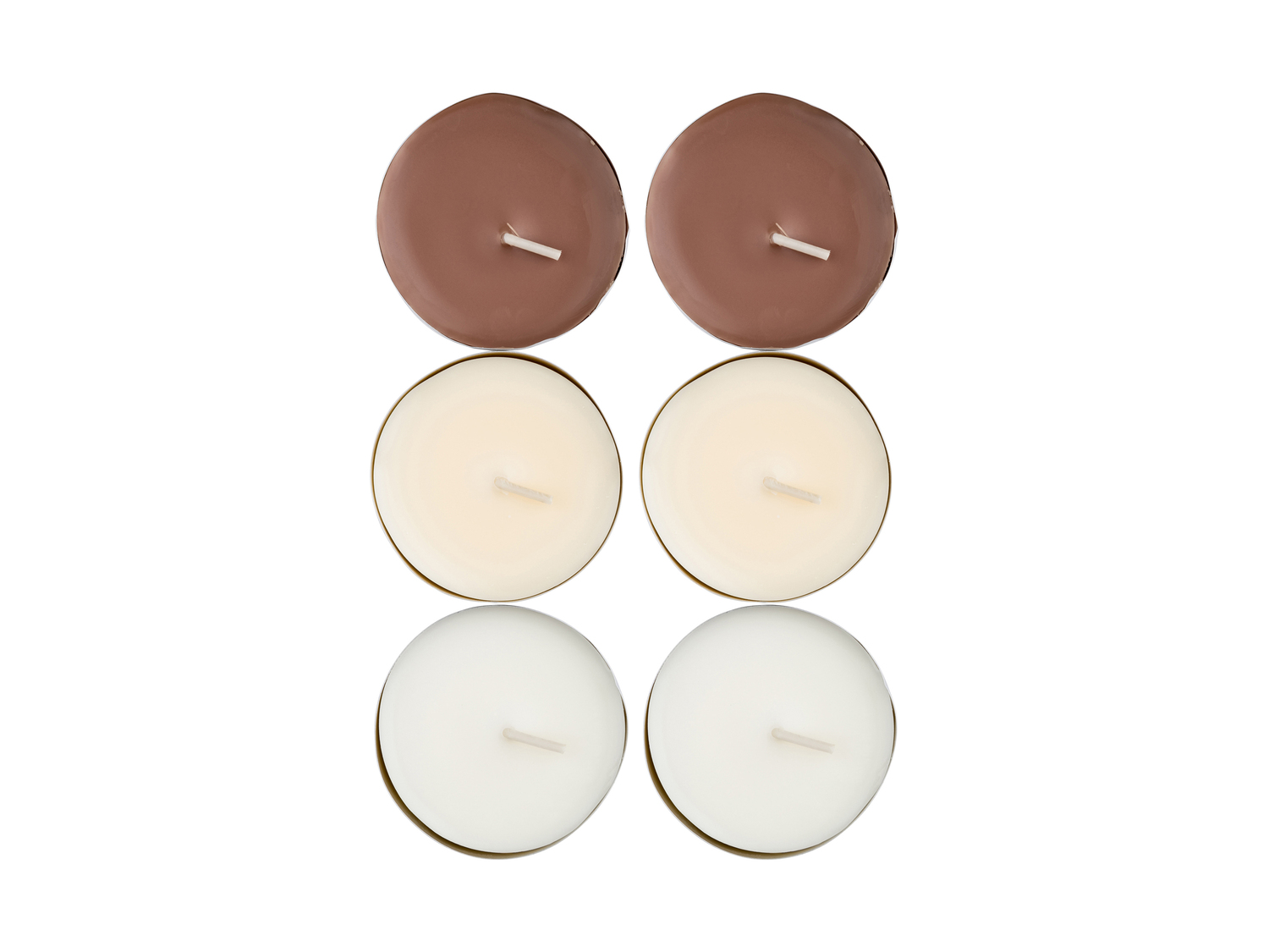 Set candeline profumate Melinera, prezzo 1.99 &#8364;  
6 o 18 pezzi
Caratteristiche
