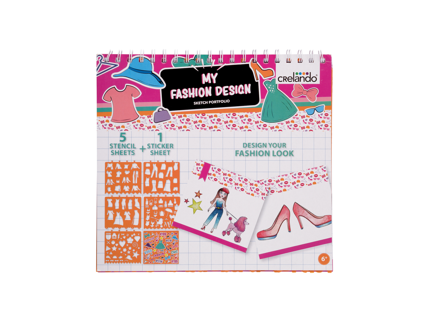 Libro con sagome da disegno Crelando, prezzo 3.99 €
Contenuto
- 1 blocco ...