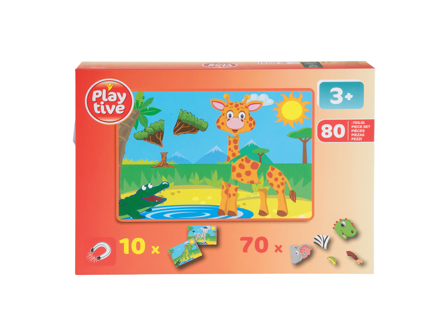 Gioco magnetico Playtive, prezzo 4.99 €
- Con modelli magnetici da riprodurre
Caratteristiche
...