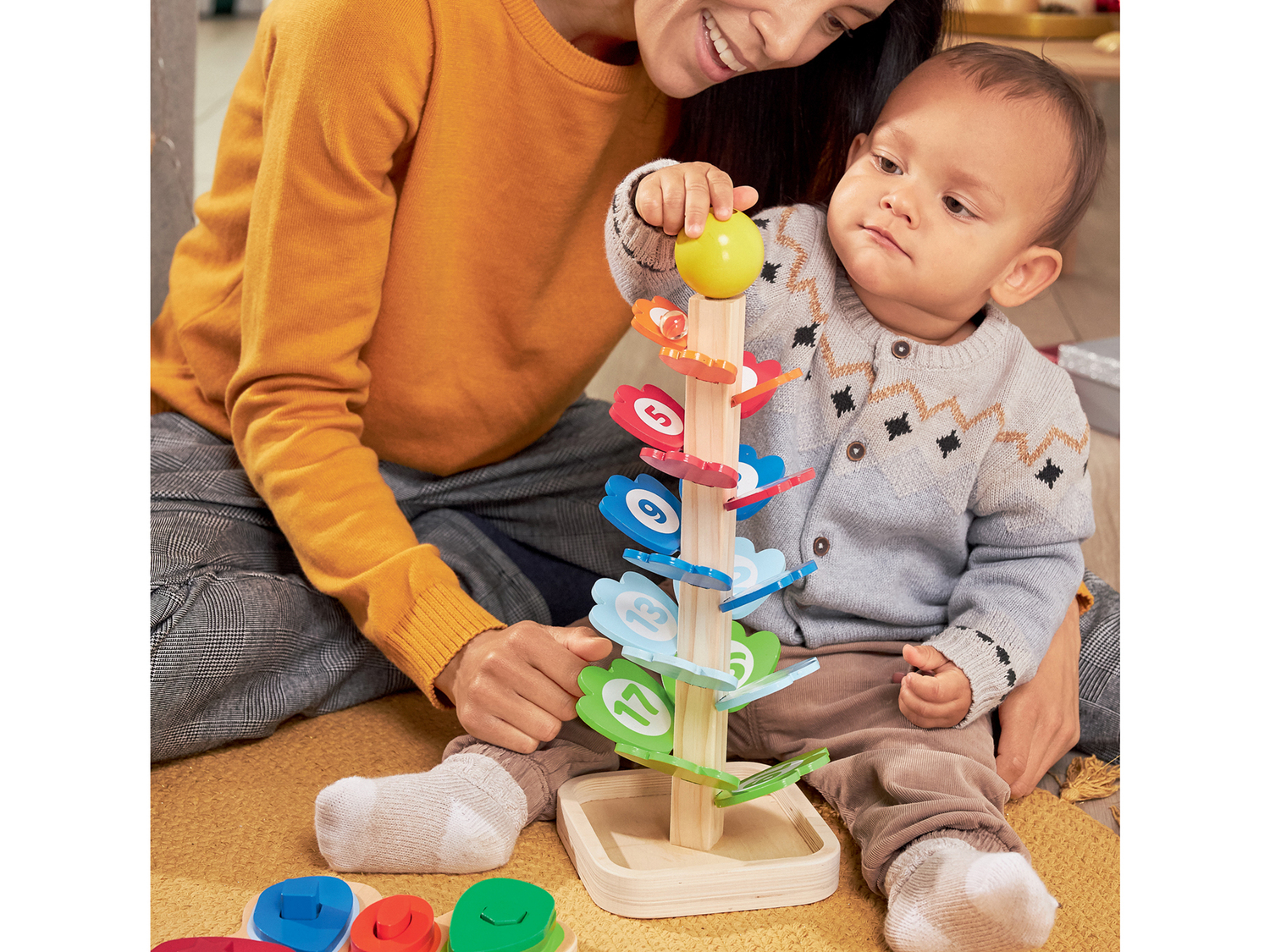 Gioco ad incastro o pista in legno Playtive, prezzo 7.99 €
- Età ...