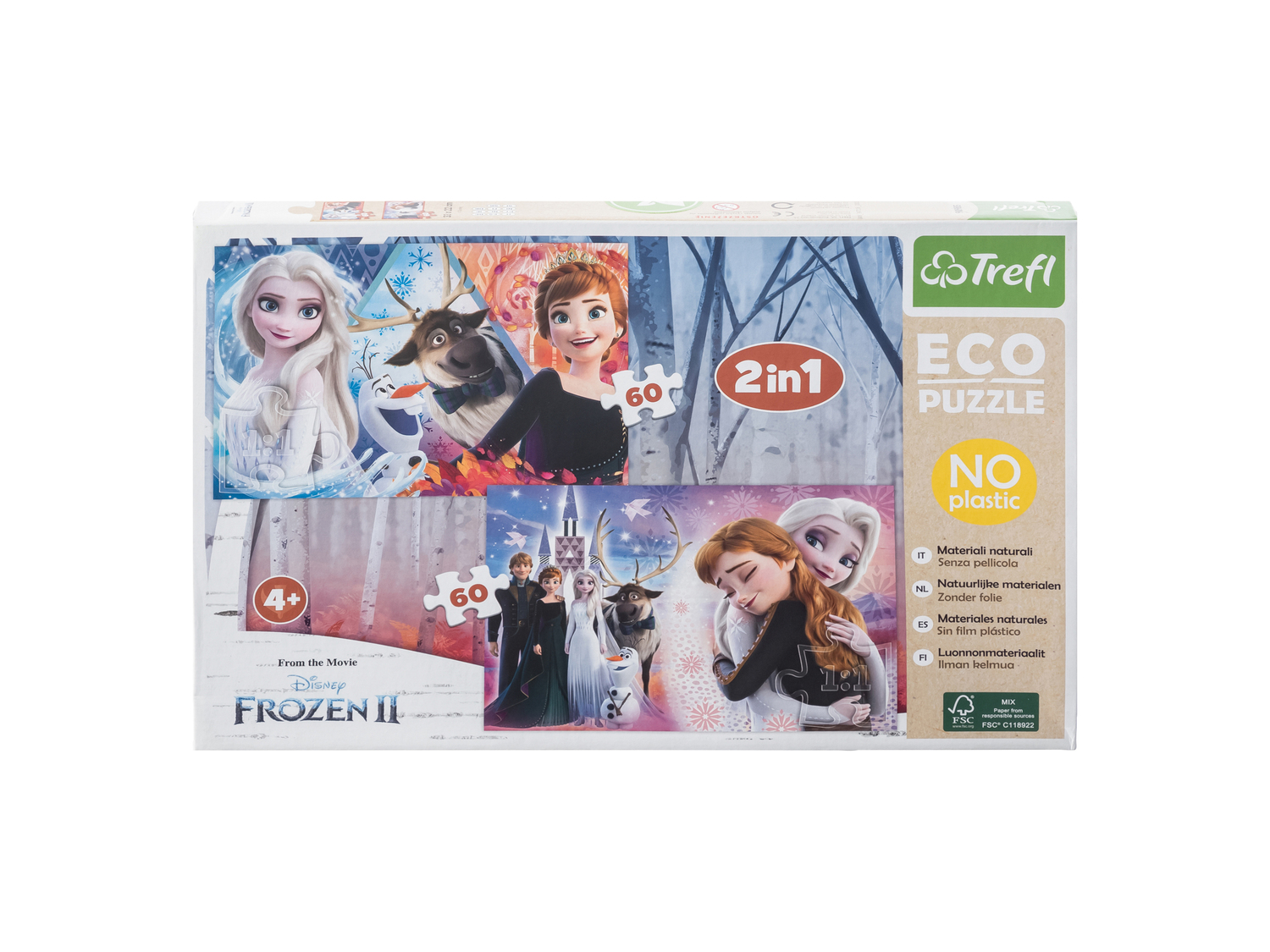 Puzzle per bambini 2 in 1 Avengers, PeppaPig, Paw Patrol, SAM, Frozen Fsc, prezzo ...