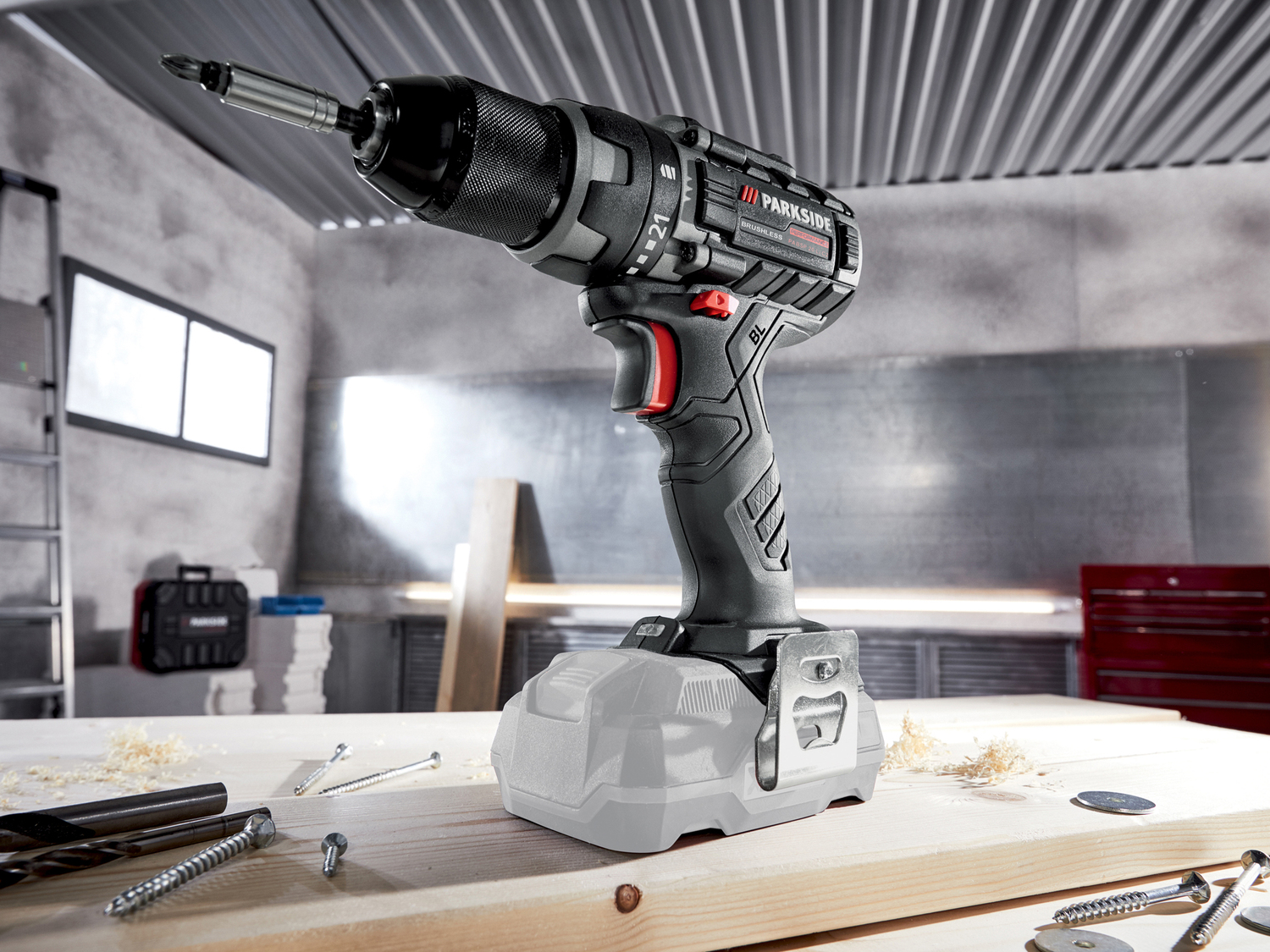 Trapano avvitatore ricaricabile Parkside, X20VTeam, Parkside Performance, prezzo ...