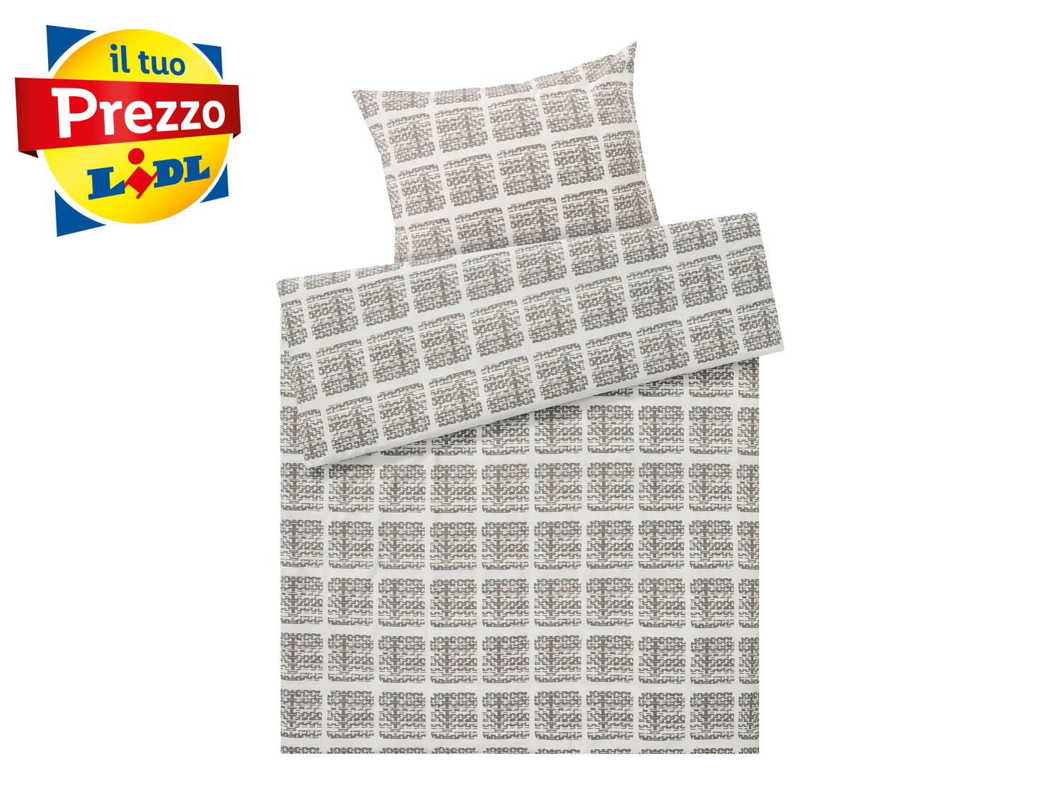 Parure copripiumino singolo Meradiso, prezzo 9.99 €
- Puro cotone
- 50 ...