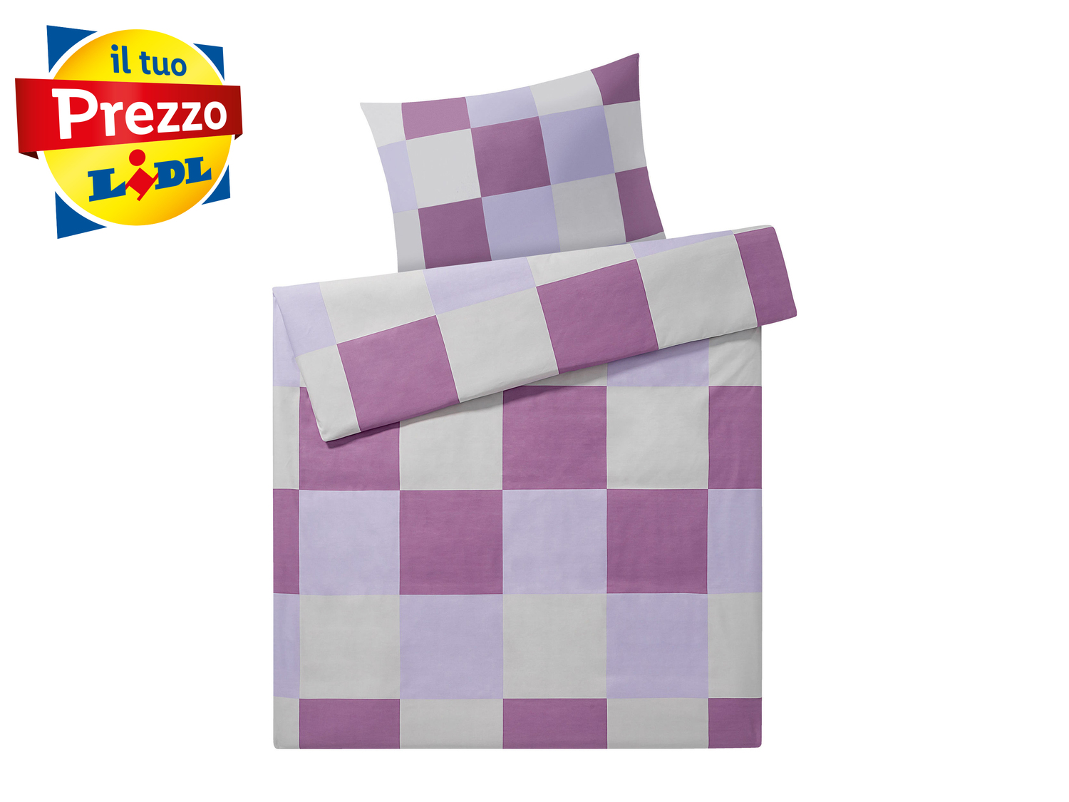 Parure copripiumino singolo Meradiso, prezzo 7.99 € 
- Con cerniera
- Federa: ...