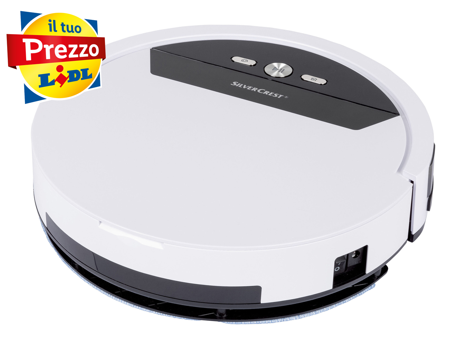 Robot aspirapolvere con funzione di lavaggio Silvercrest, prezzo 119.00 € ...