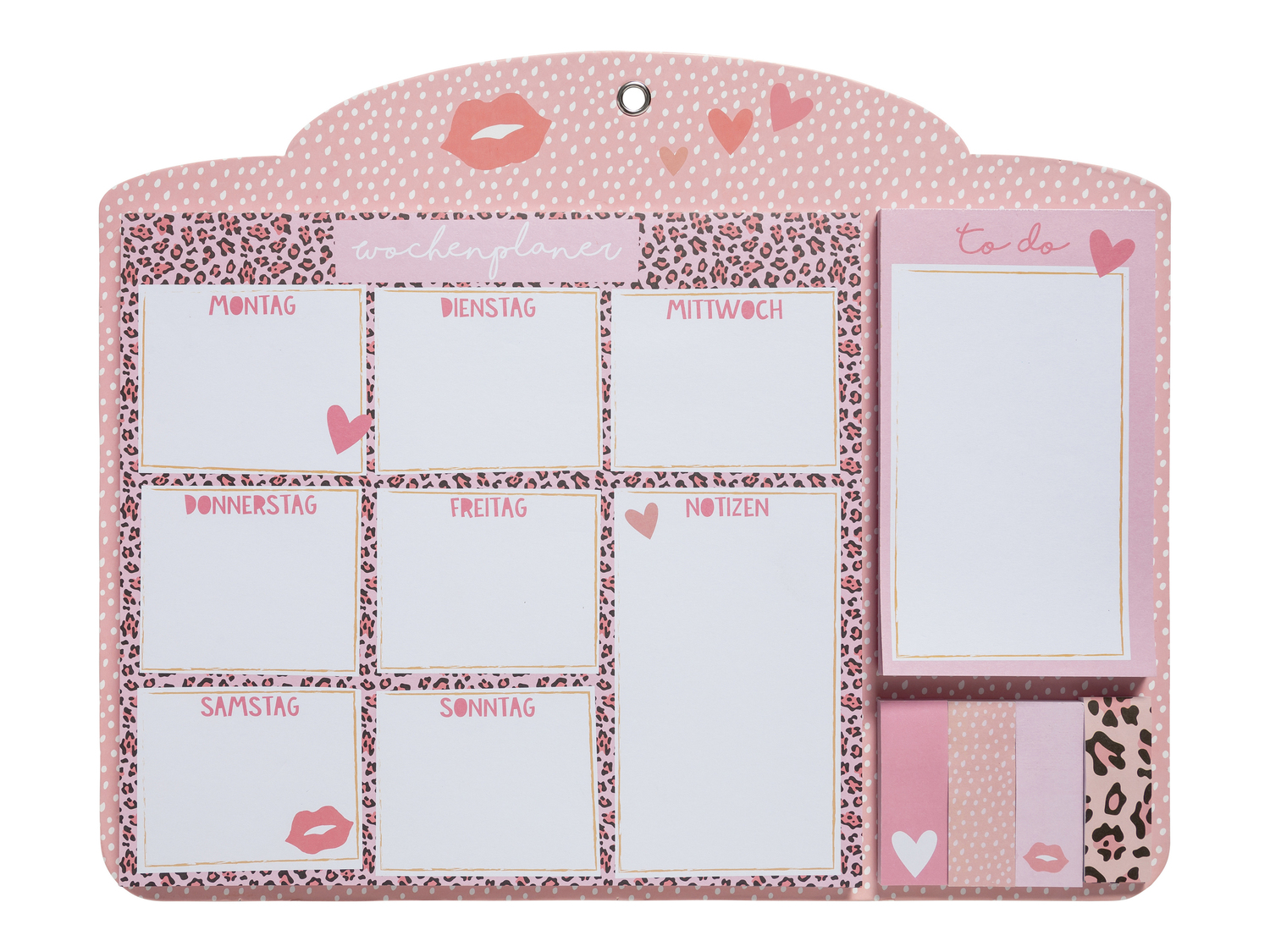 Calendario settimanale United Office, prezzo 2.49 €
- Con foro per appendere
Caratteristiche
...